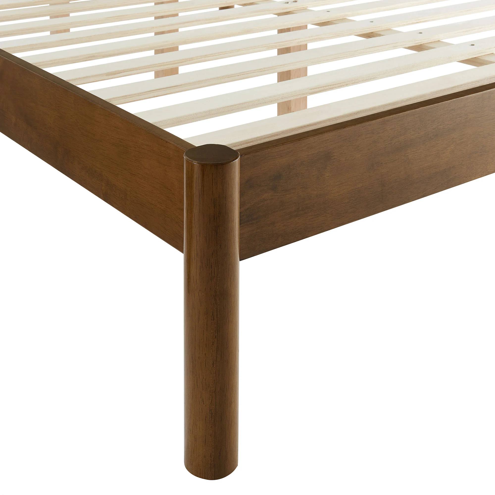 Olea Channel Tufted Boucle Solid Wood King Platform Bed by Modway - Image 14