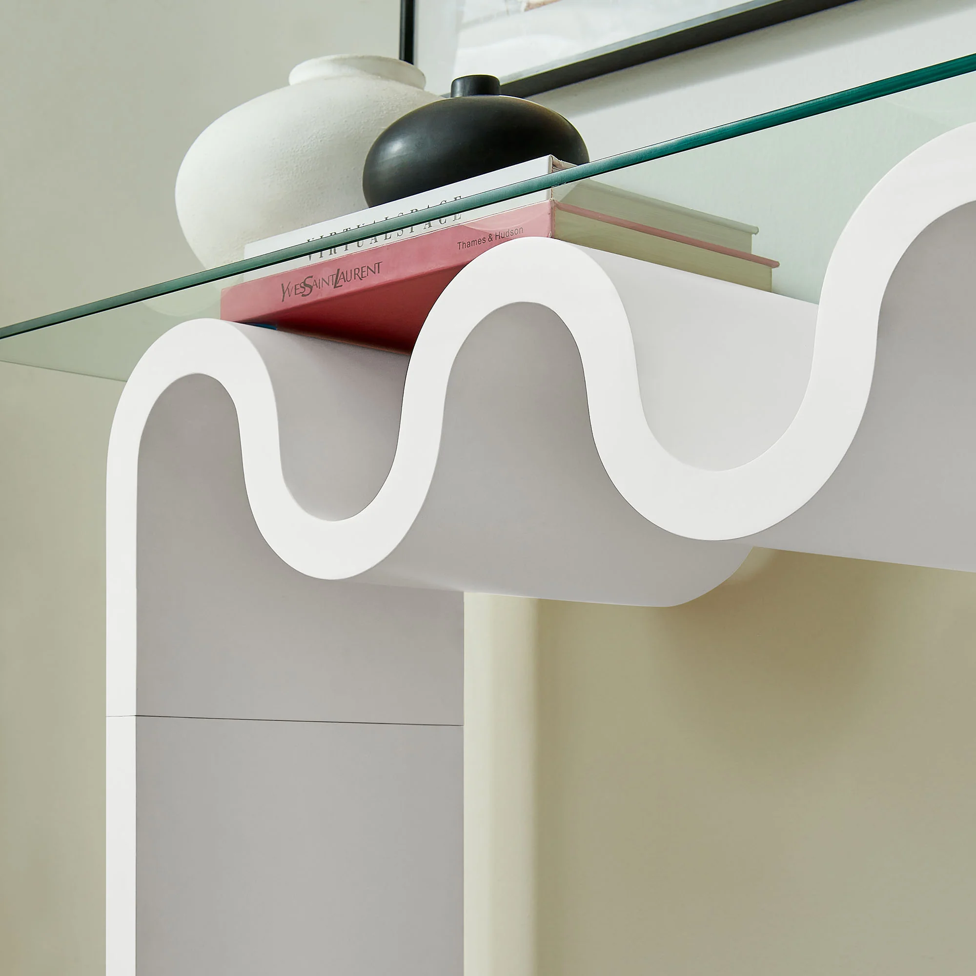 Ondine Glass Top 50" Console Table by Modway - Image 33