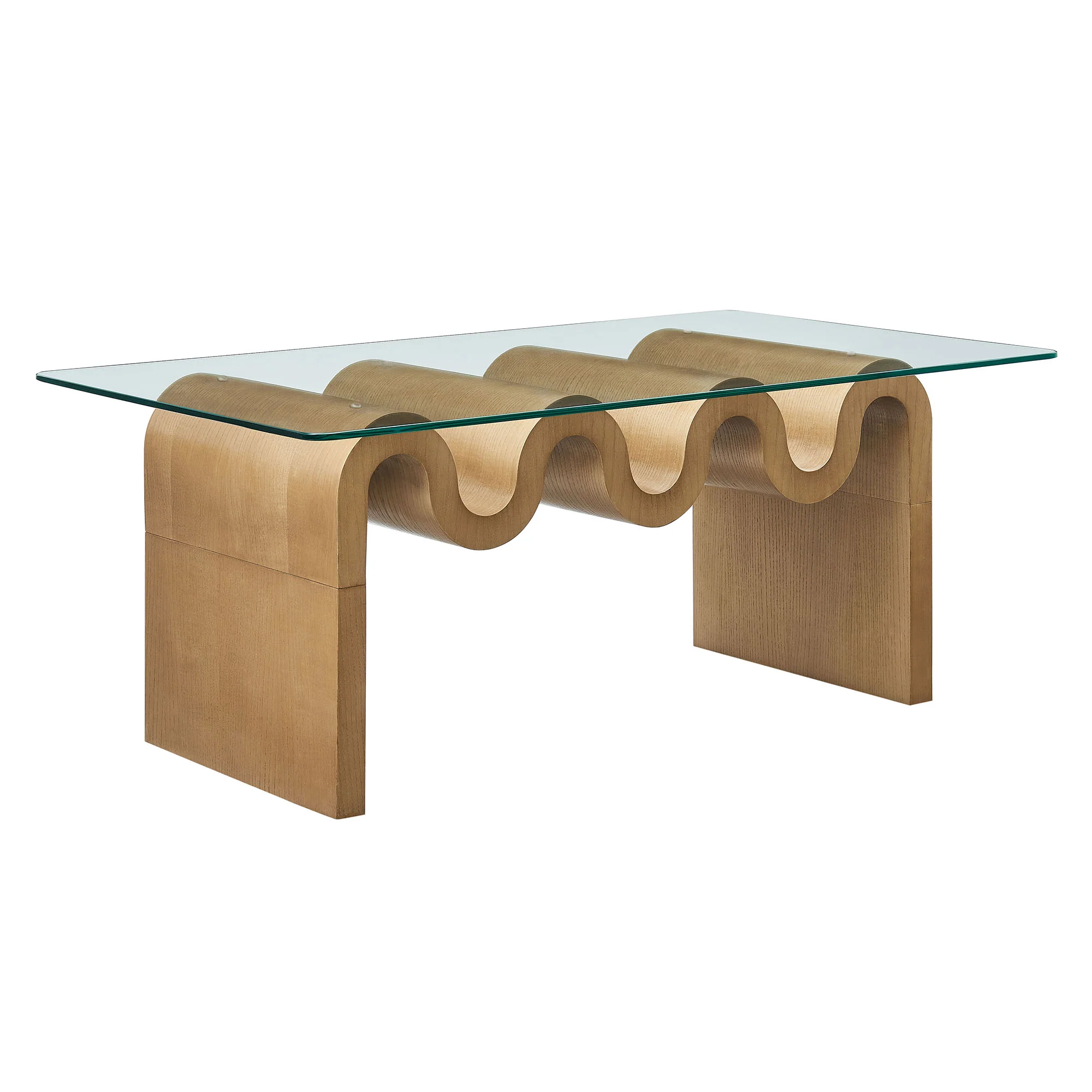Ondine Glass Top Coffee Table by Modway - Image 11