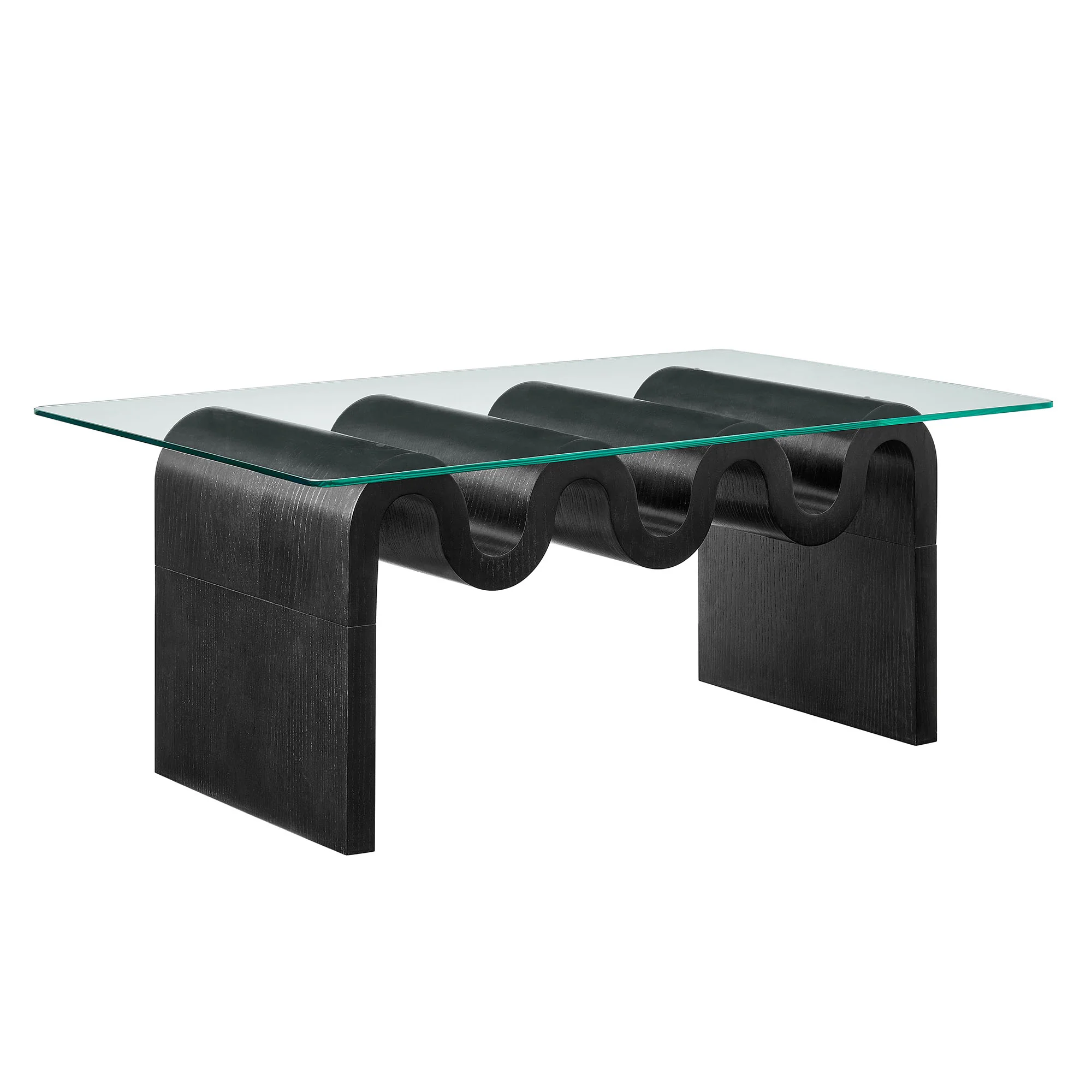 Ondine Glass Top Coffee Table by Modway - Image 2