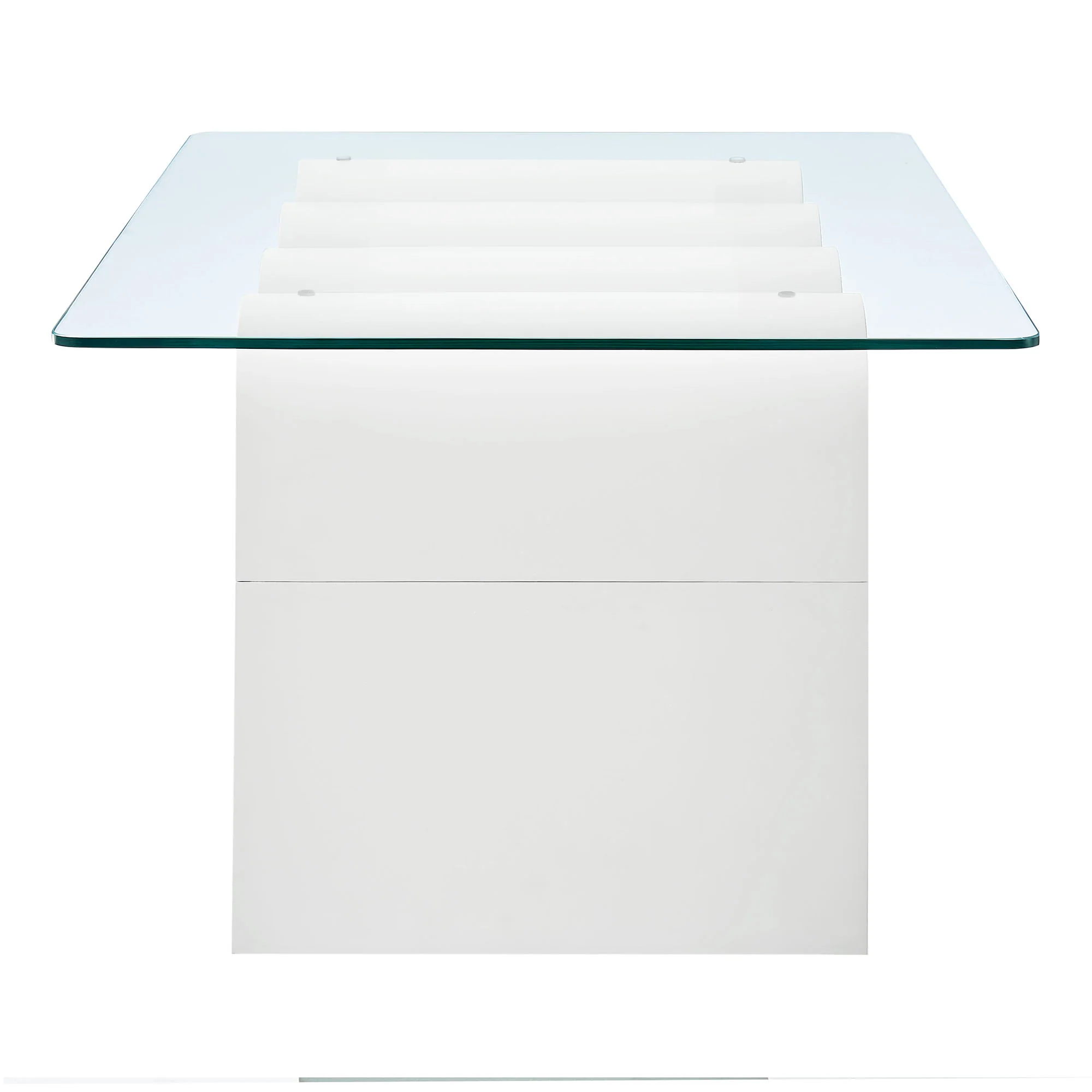 Ondine Glass Top Coffee Table by Modway - Image 32