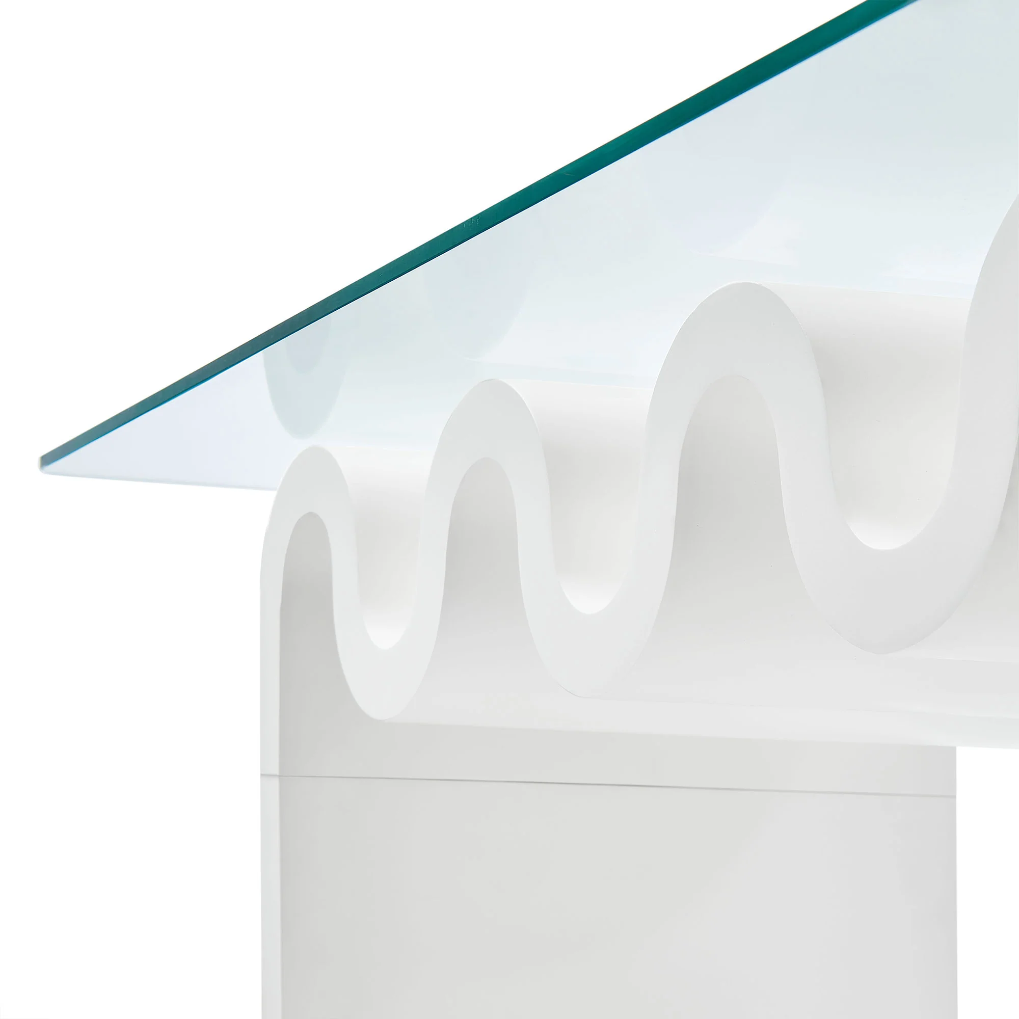 Ondine Glass Top Coffee Table by Modway - Image 35