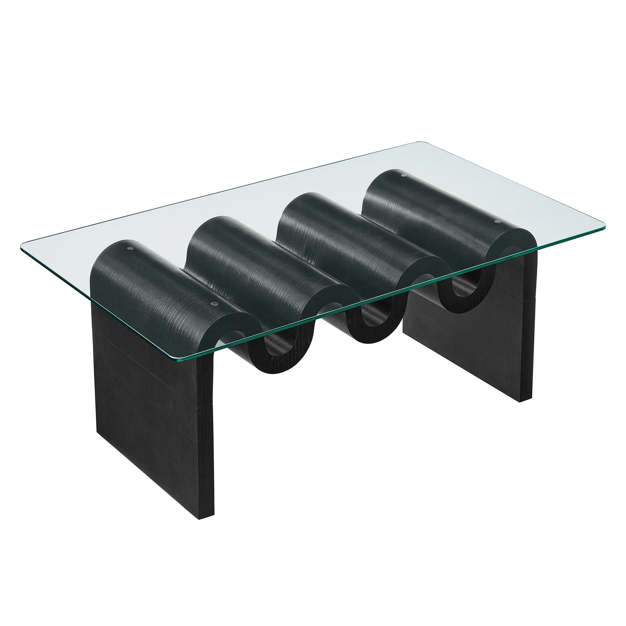 Ondine Glass Top Coffee Table by Modway - Image 5