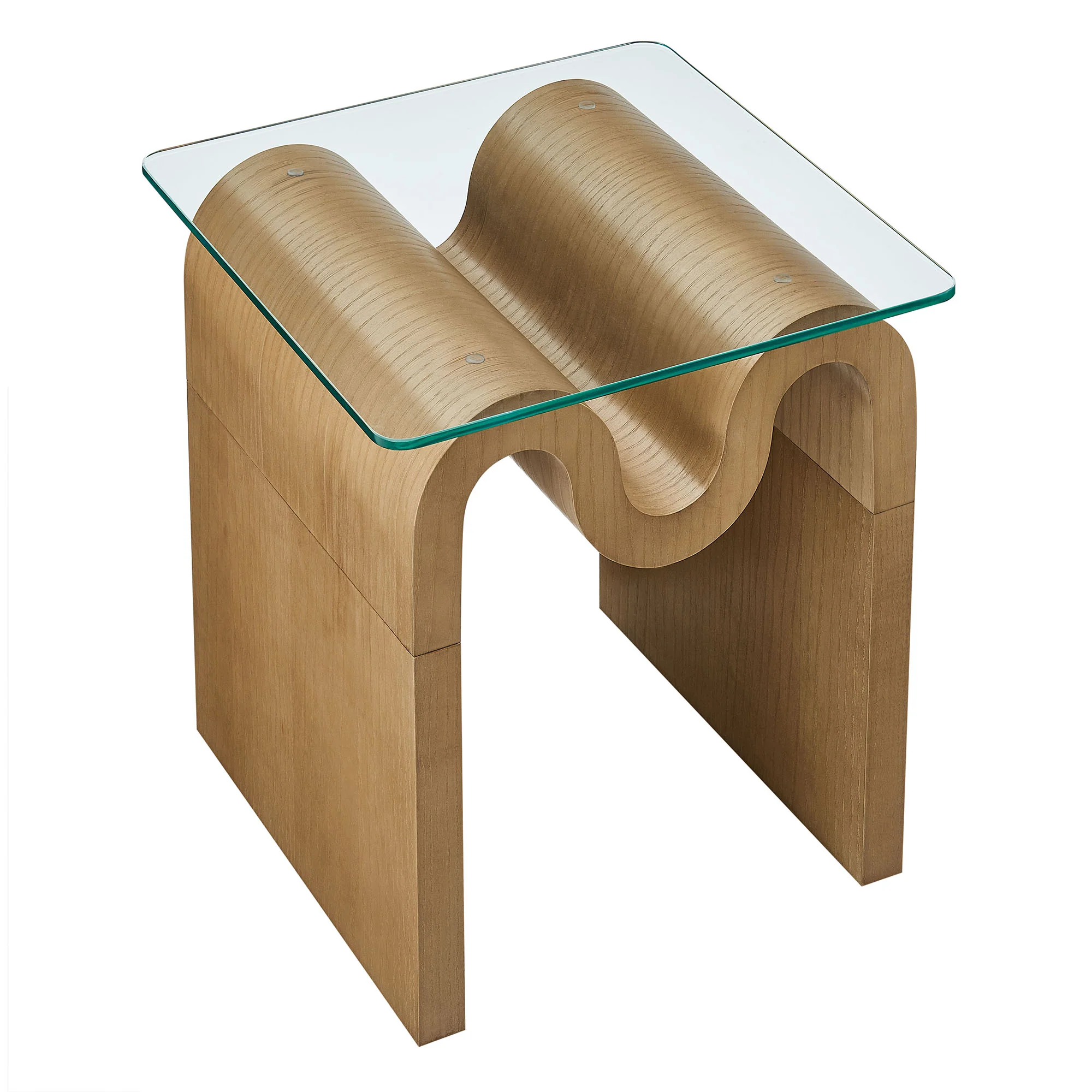 Ondine Glass Top Side Table by Modway - Image 13
