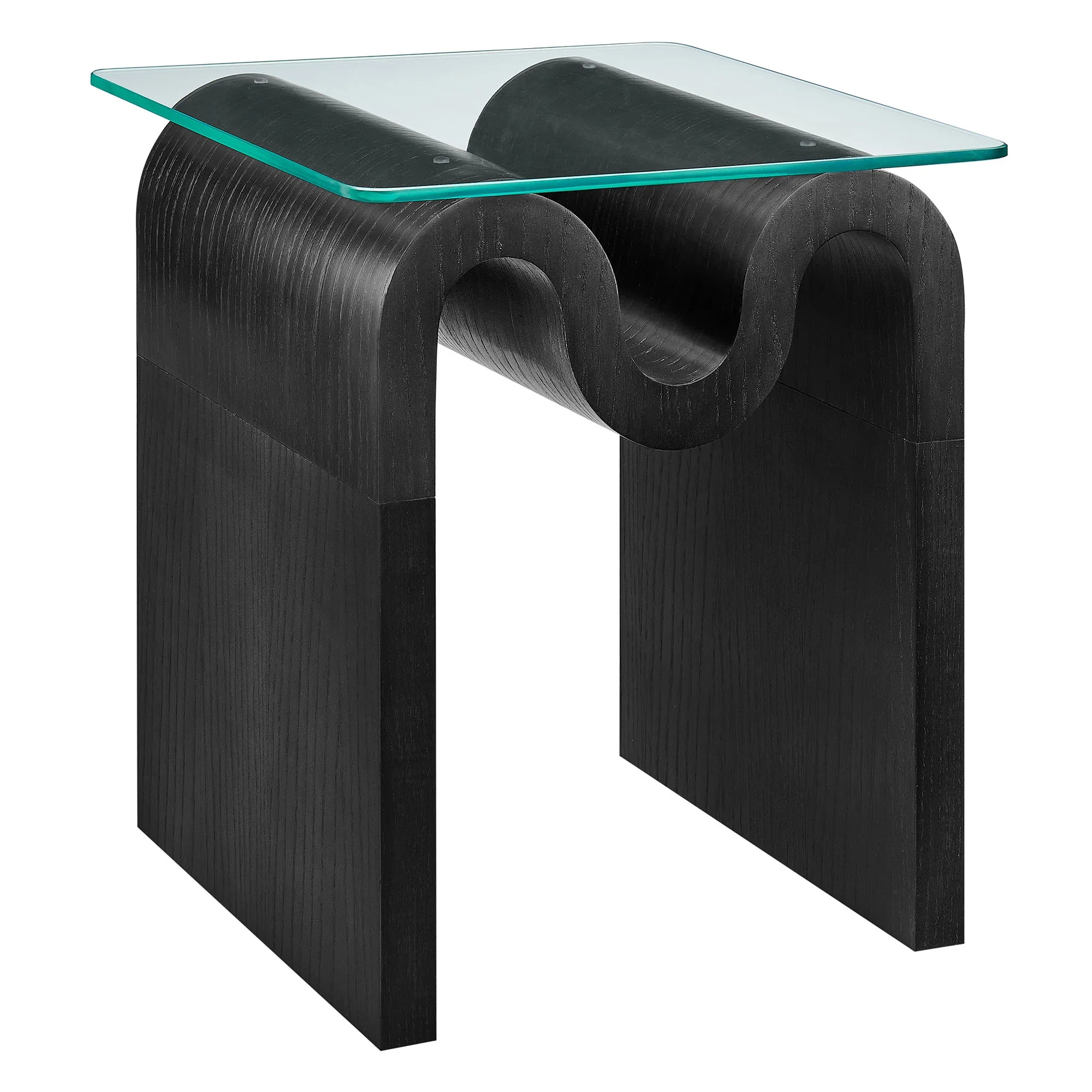 Ondine Glass Top Side Table by Modway - Image 2