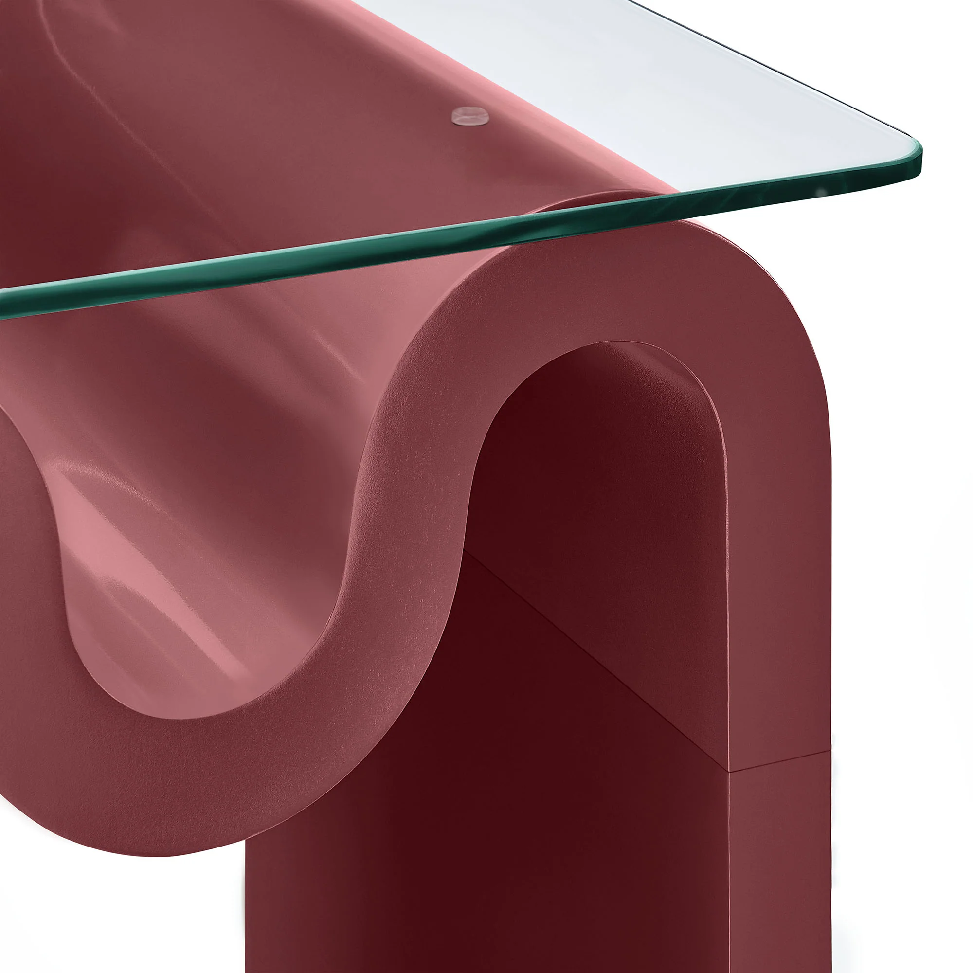 Ondine Glass Top Side Table by Modway - Image 23