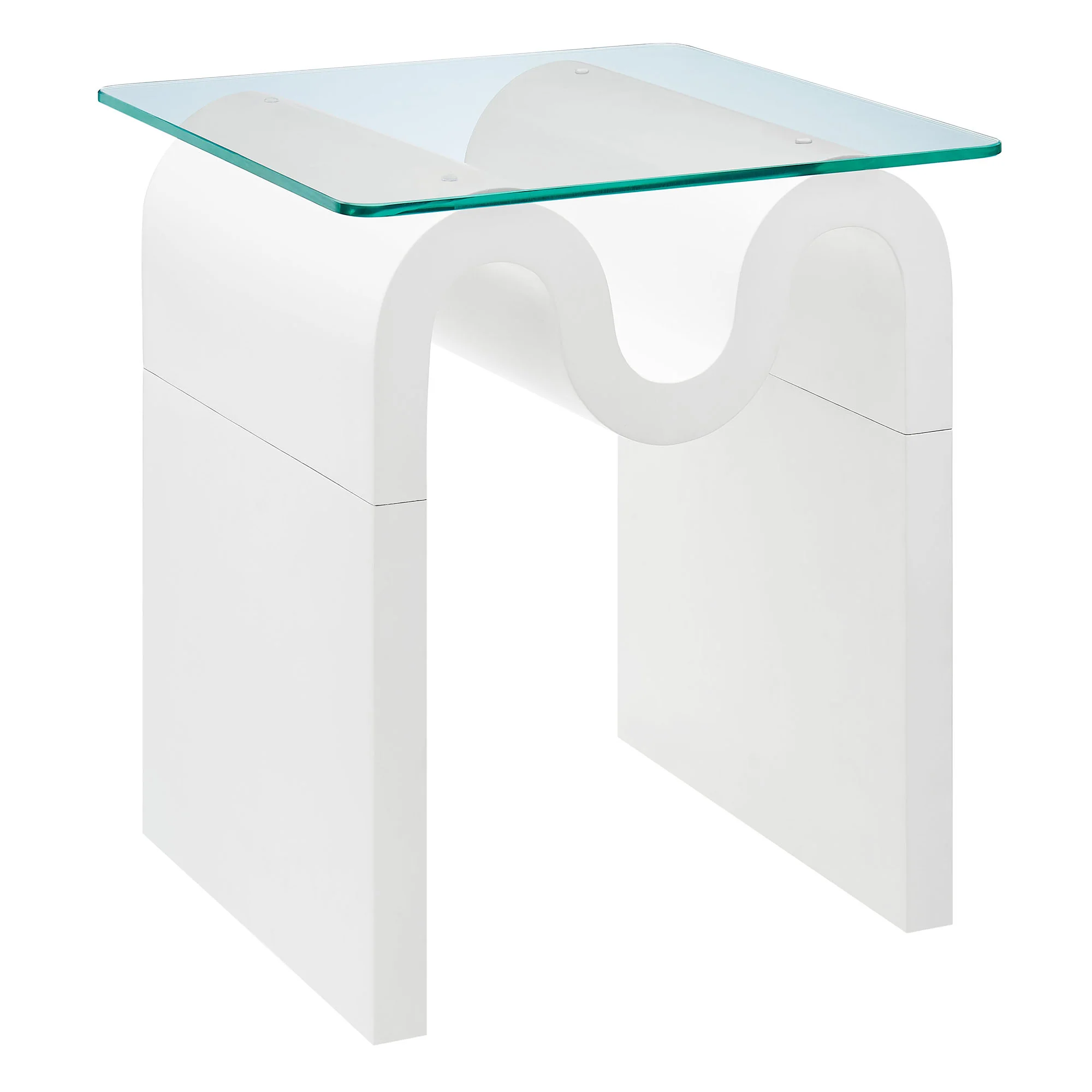 Ondine Glass Top Side Table by Modway - Image 28