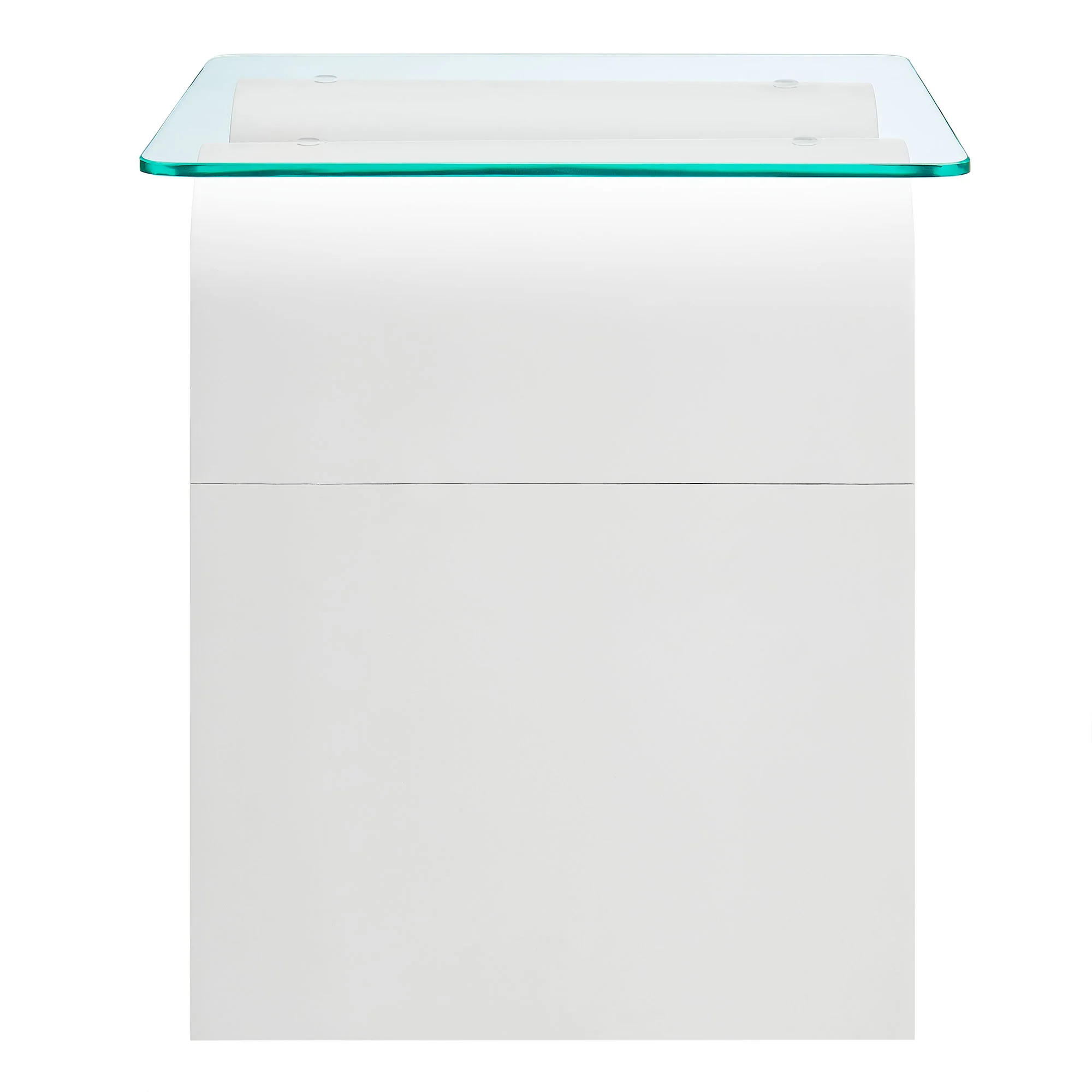 Ondine Glass Top Side Table by Modway - Image 29