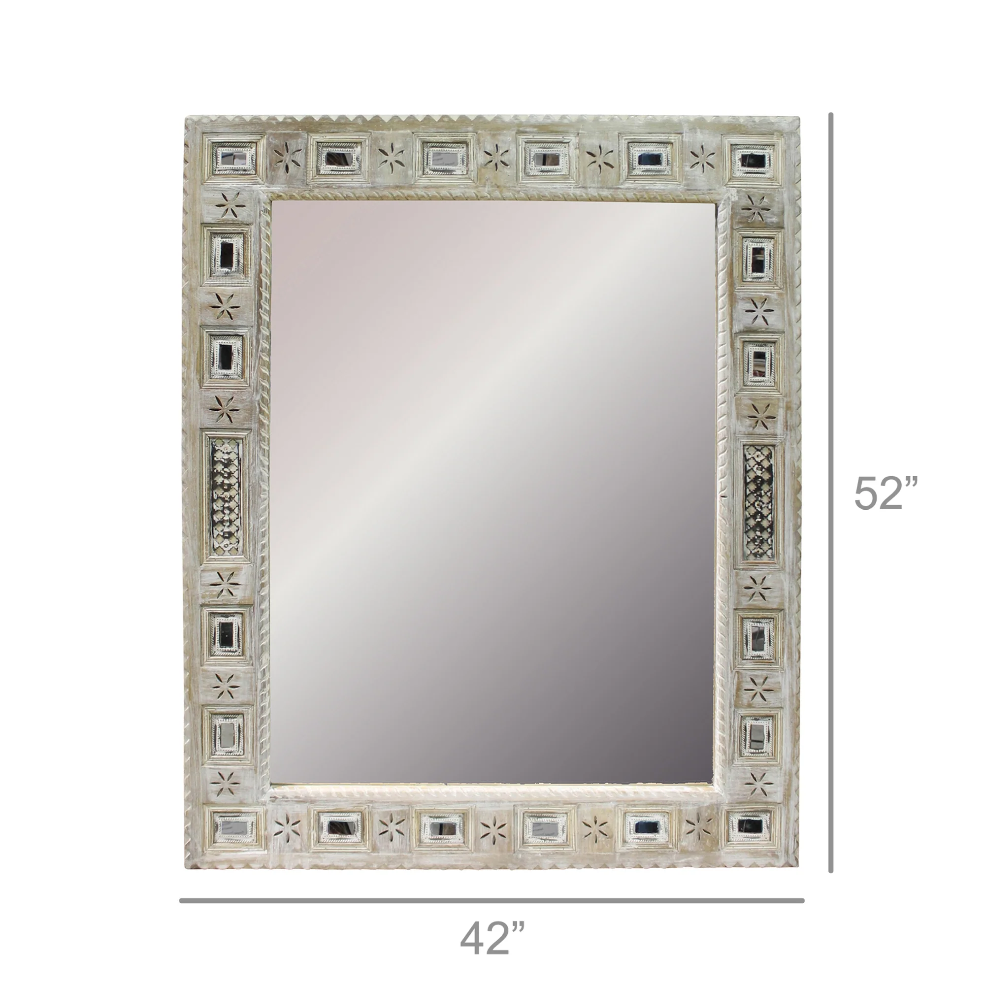 Oracle Mirror, Carved Wood By HomArt - Image 2