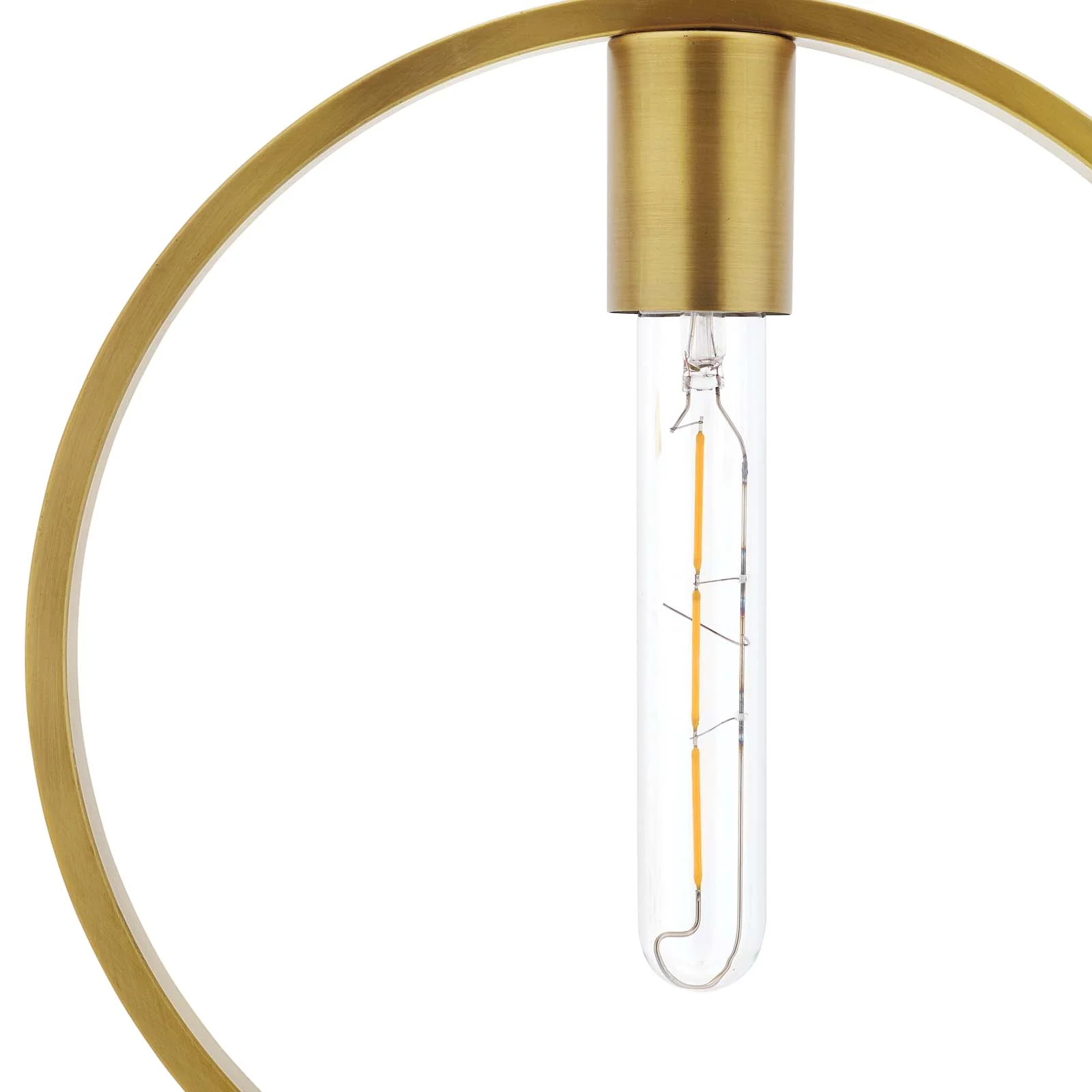 Orbit Brass Ceiling Pendant Light By Modway - EEI-3084 - Image 4
