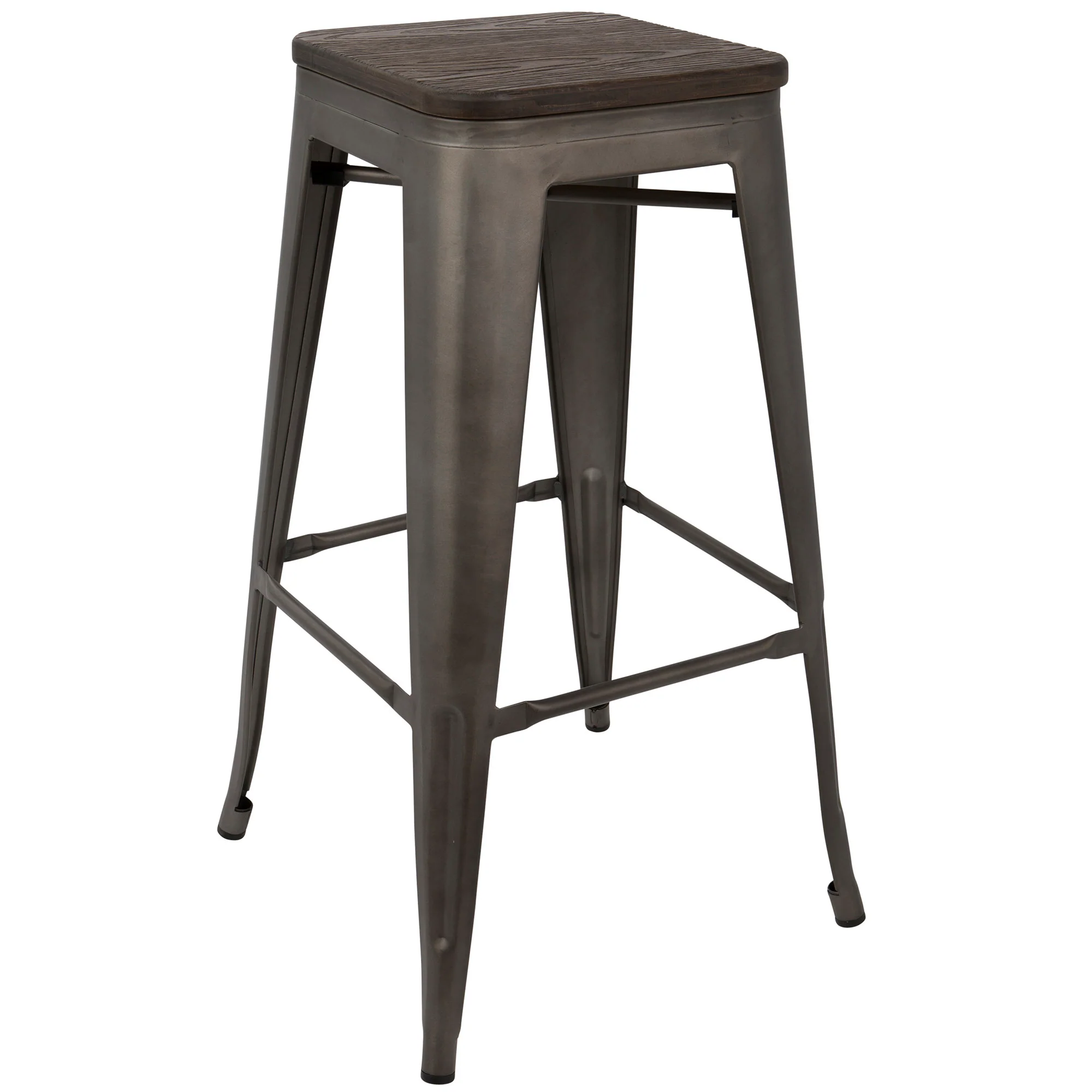 Oregon Barstool - Set of 2 By LumiSource - BS-TW-OR DK+AN2 - Image 5