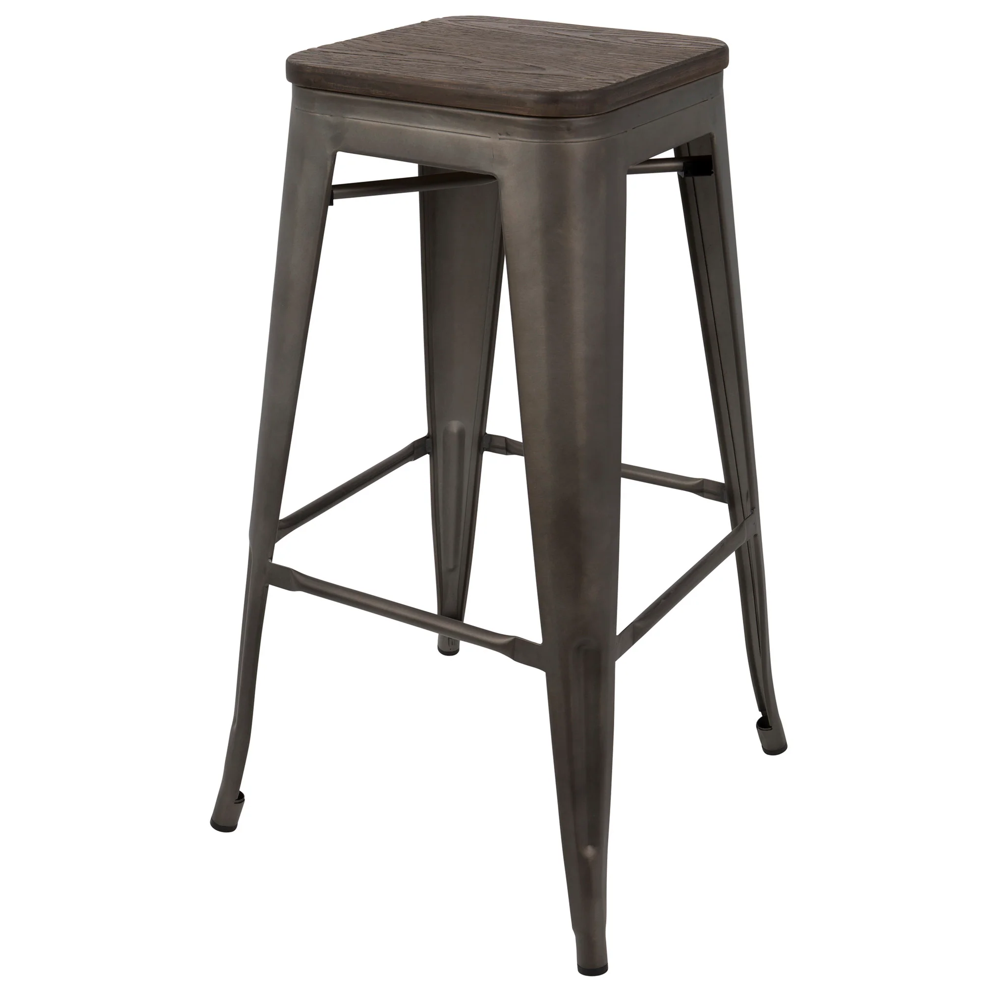 Oregon Barstool - Set of 2 By LumiSource - BS-TW-OR DK+AN2 - Image 7