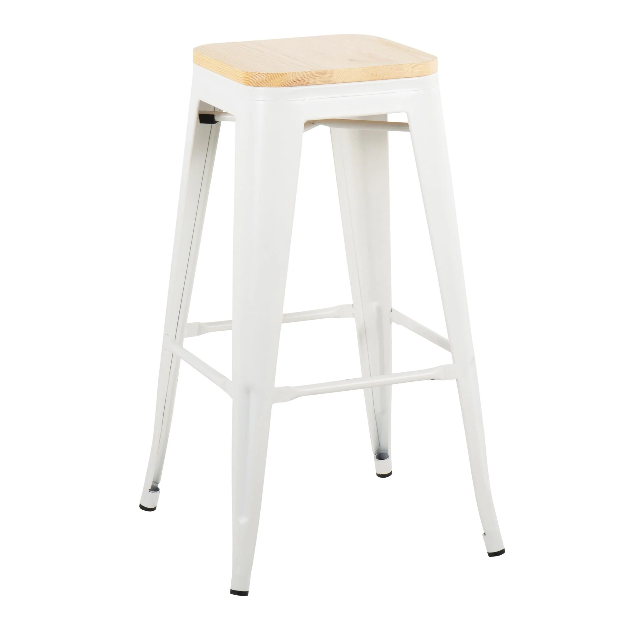 Oregon Barstool - Set of 2 Black By LumiSource - B30-OREGON BKNA2 - Image 13