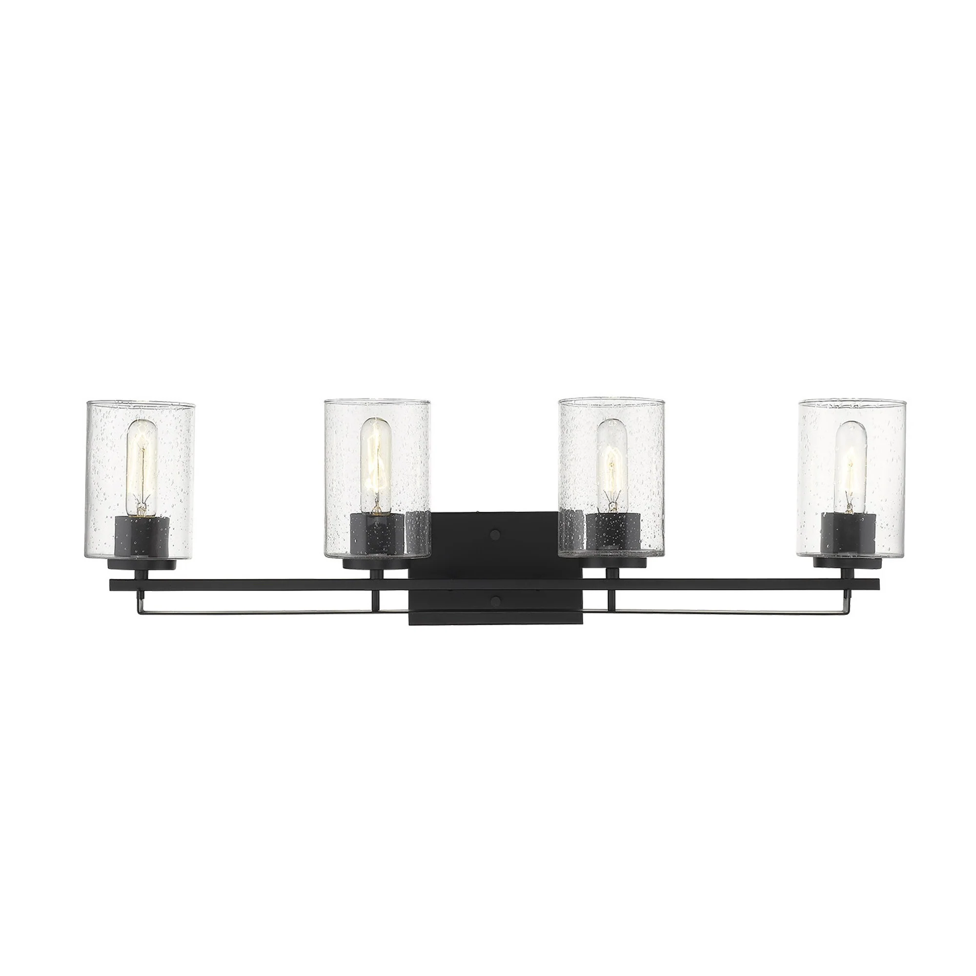 Orella 4-Light Matte Black Sconce By Homeroots - Image 2