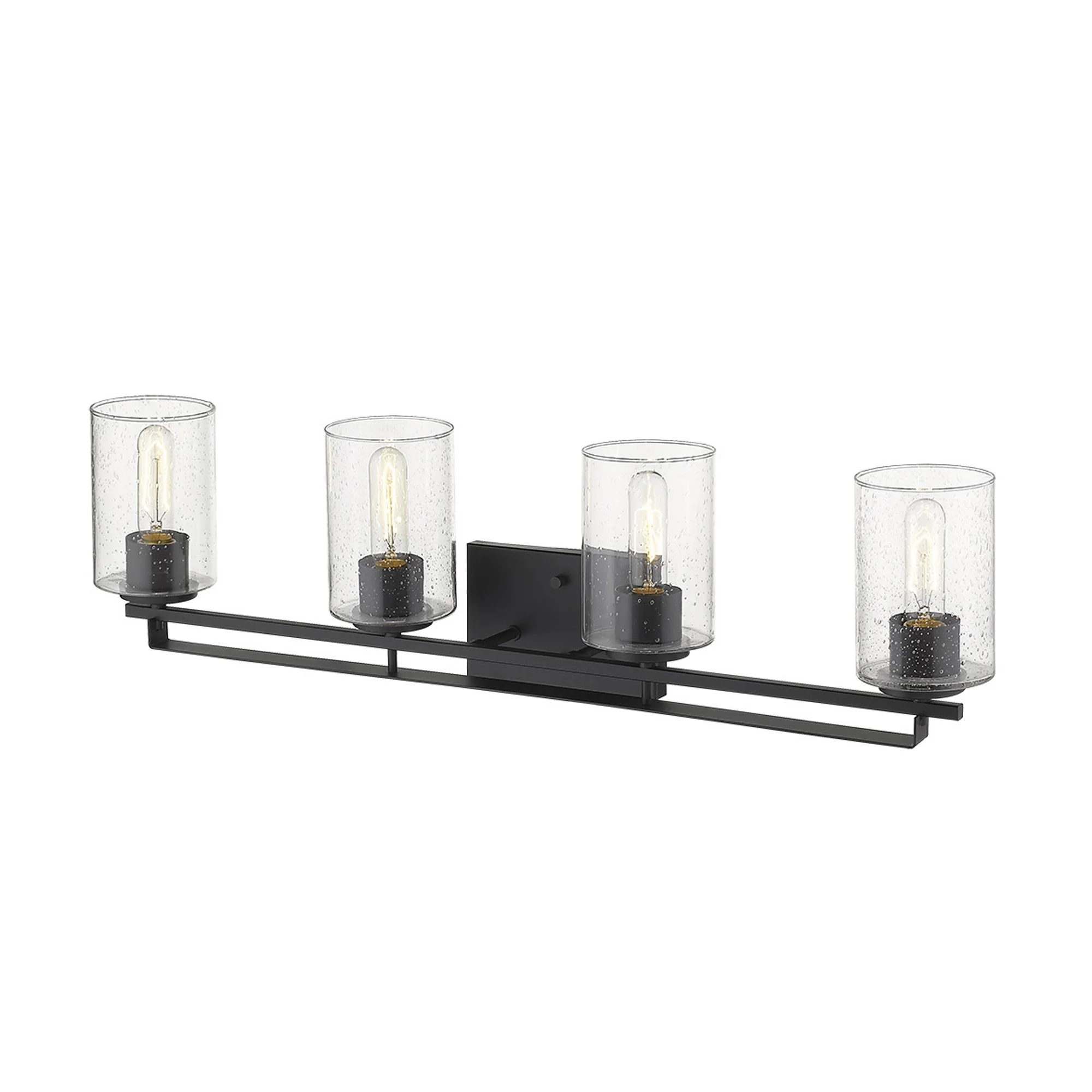 Orella 4-Light Matte Black Sconce By Homeroots - Image 4