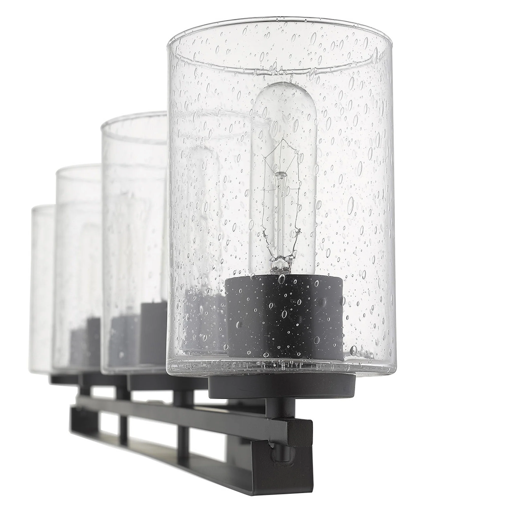 Orella 4-Light Matte Black Sconce By Homeroots - Image 6