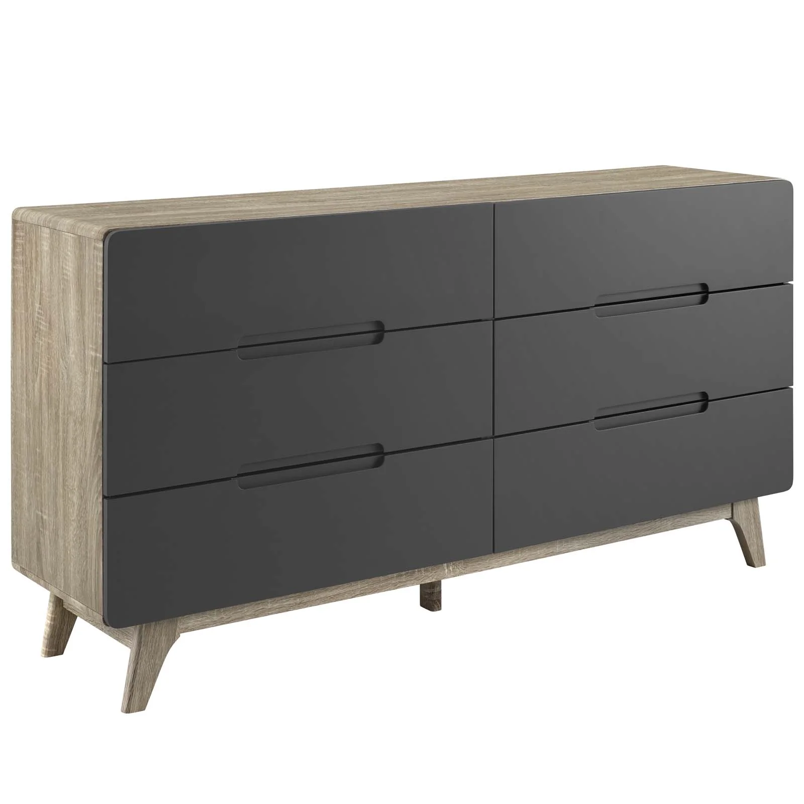 Origin Six-Drawer Wood Dresser or Display Stand By Modway - MOD-6076 - Image 2