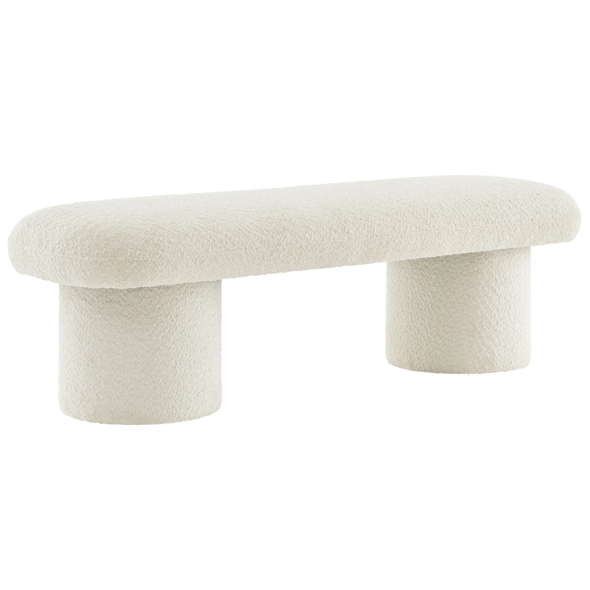 Orla Chenille Upholstered Bench by Modway - Image 2