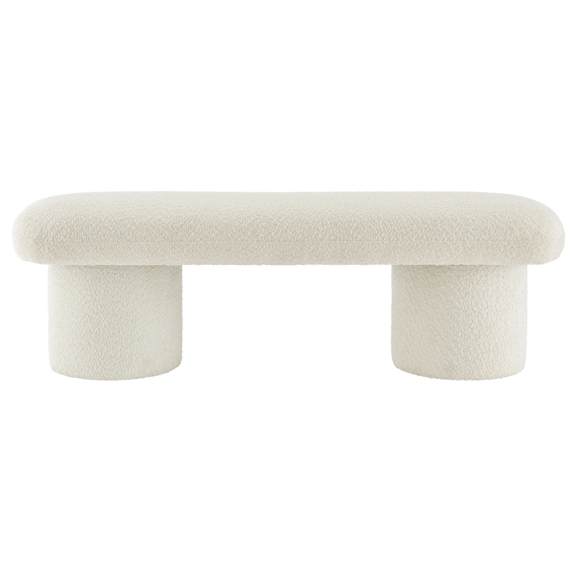 Orla Chenille Upholstered Bench by Modway - Image 4