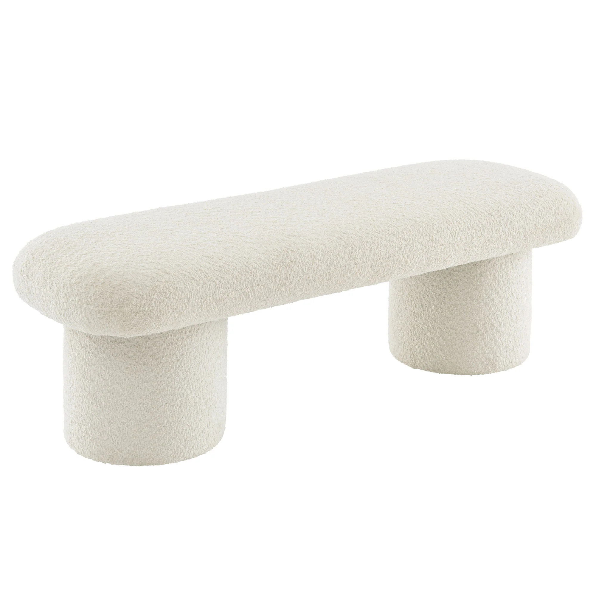 Orla Chenille Upholstered Bench by Modway - Image 5