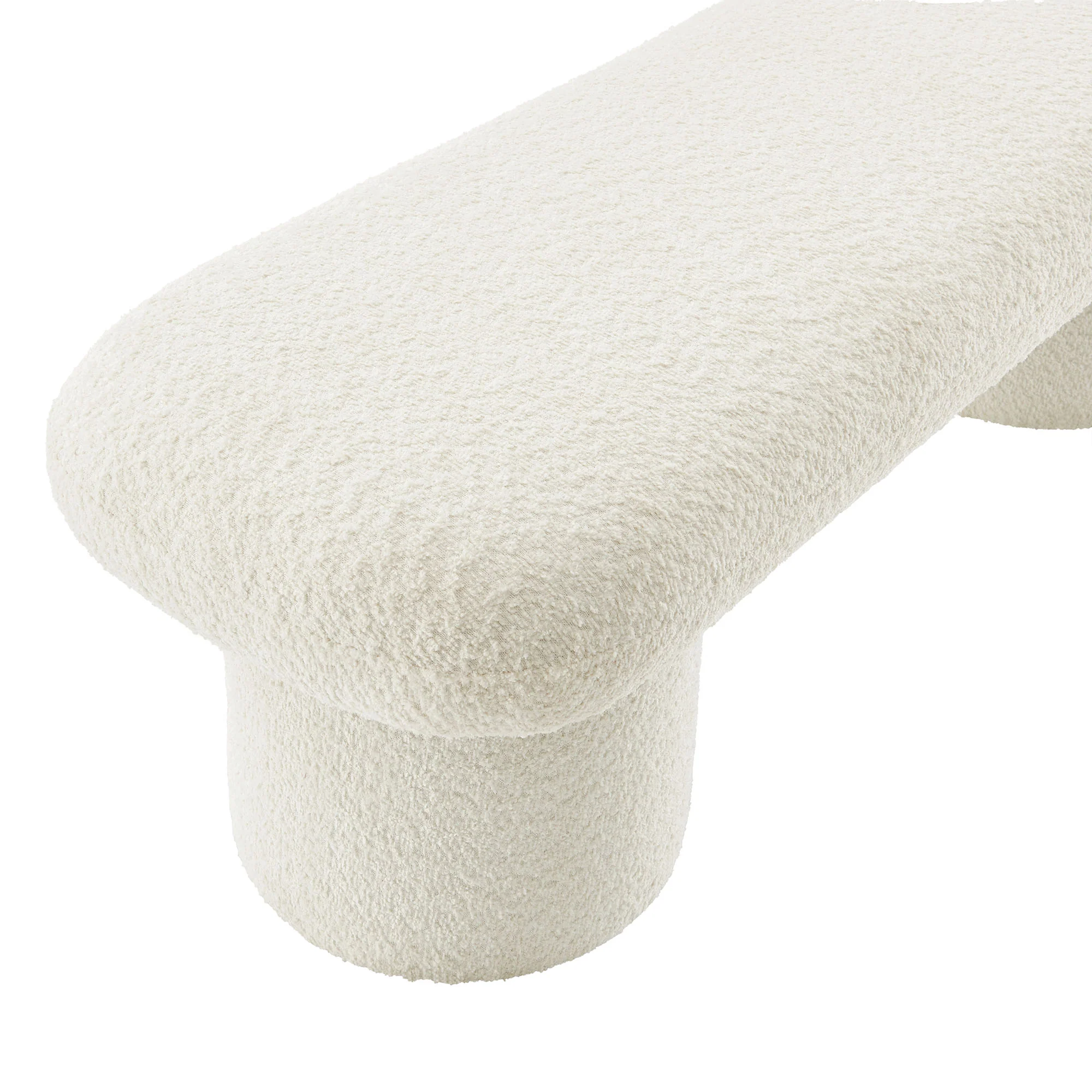 Orla Chenille Upholstered Bench by Modway - Image 6