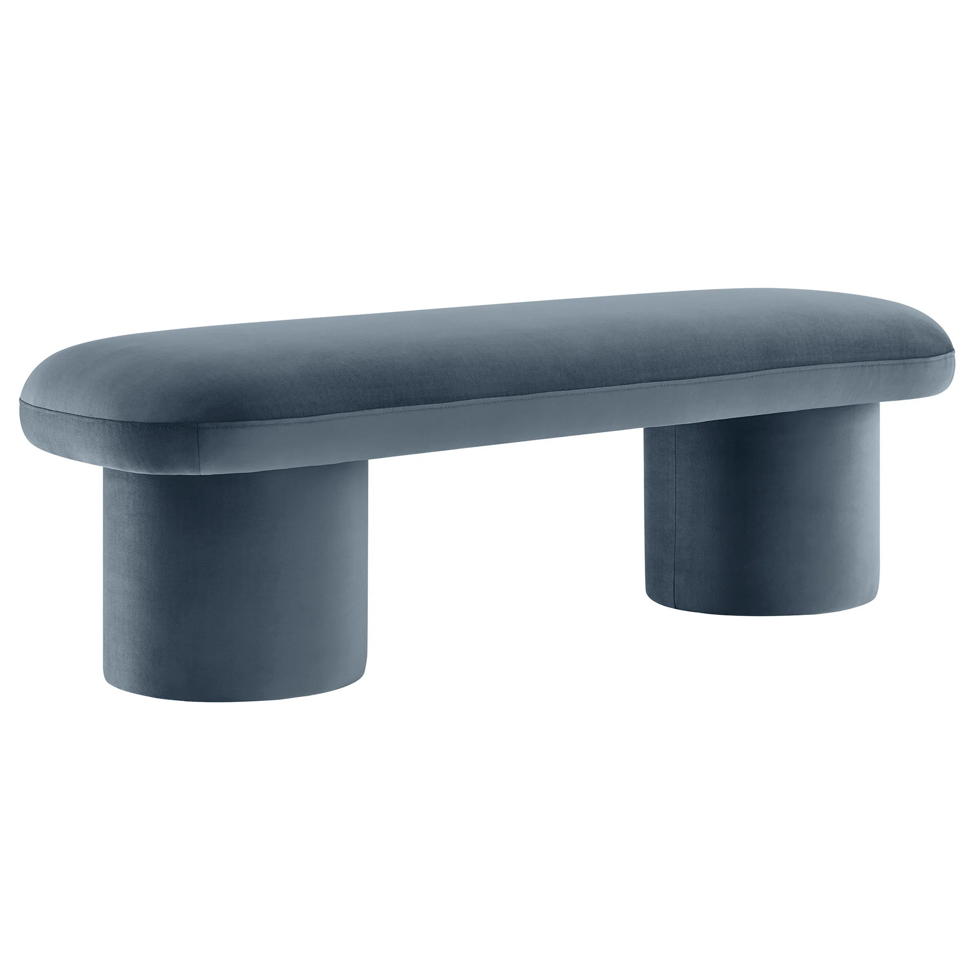 Orla Performance Velvet Bench by Modway - Image 11
