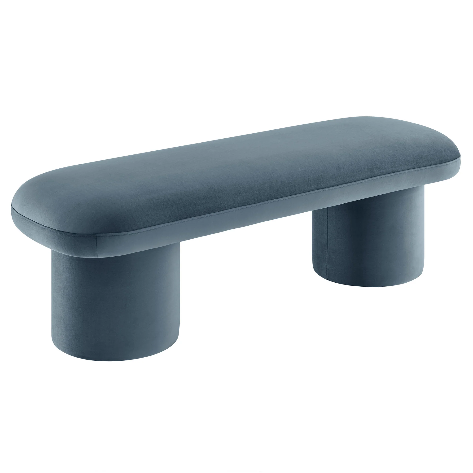 Orla Performance Velvet Bench by Modway - Image 14