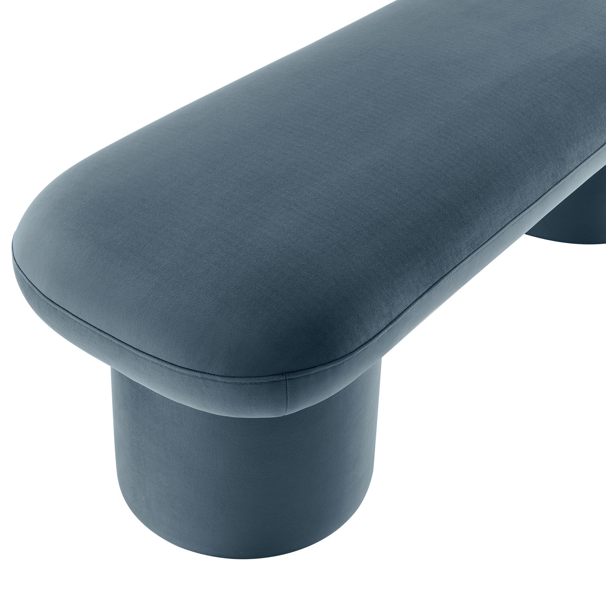 Orla Performance Velvet Bench by Modway - Image 15