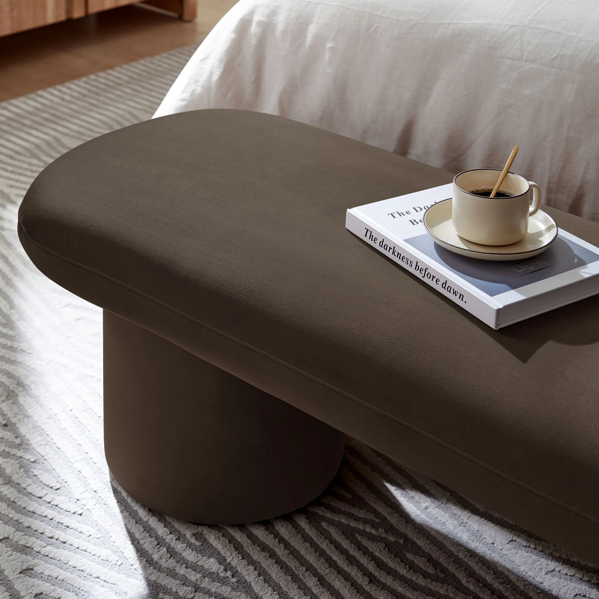 Orla Performance Velvet Bench by Modway - Image 26