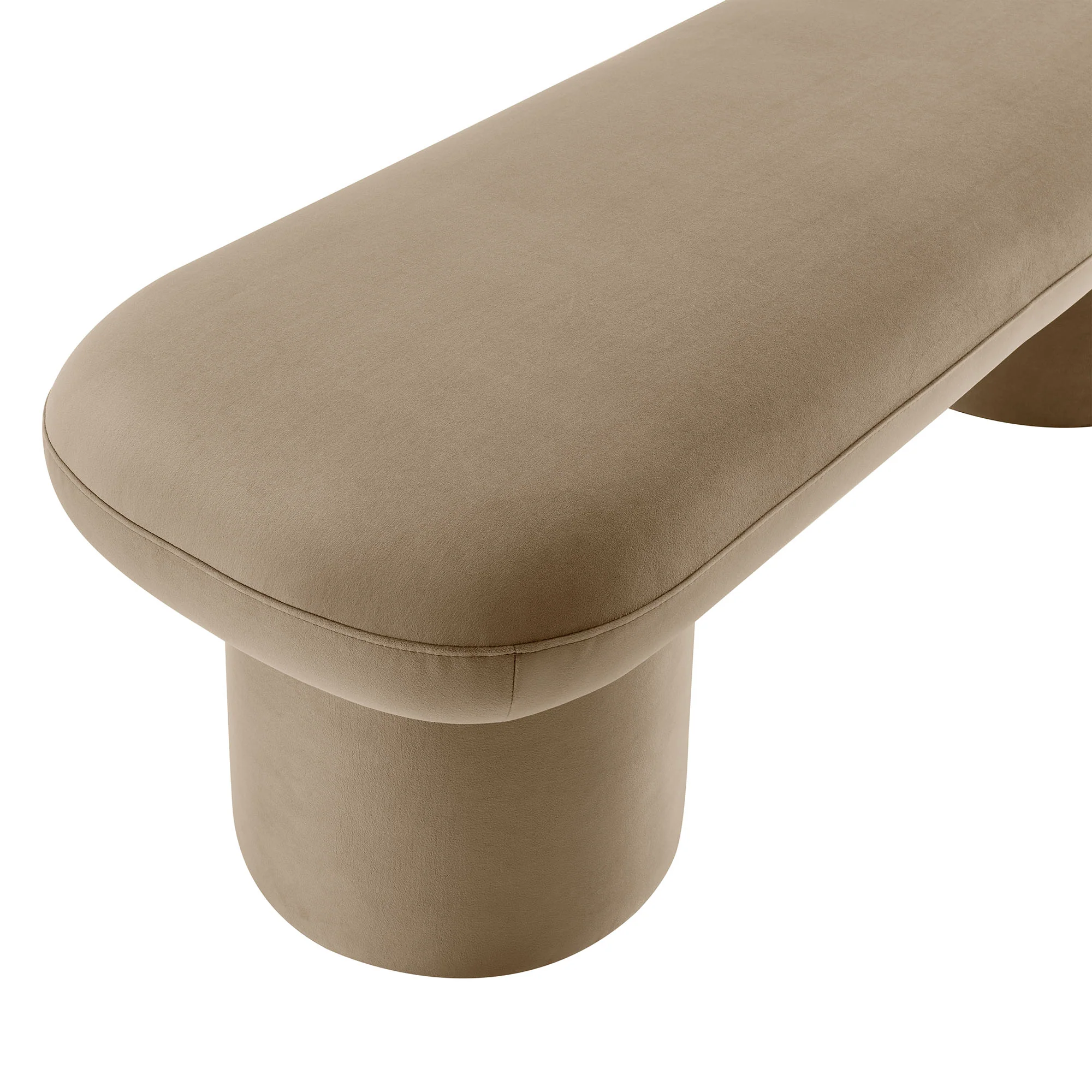 Orla Performance Velvet Bench by Modway - Image 35