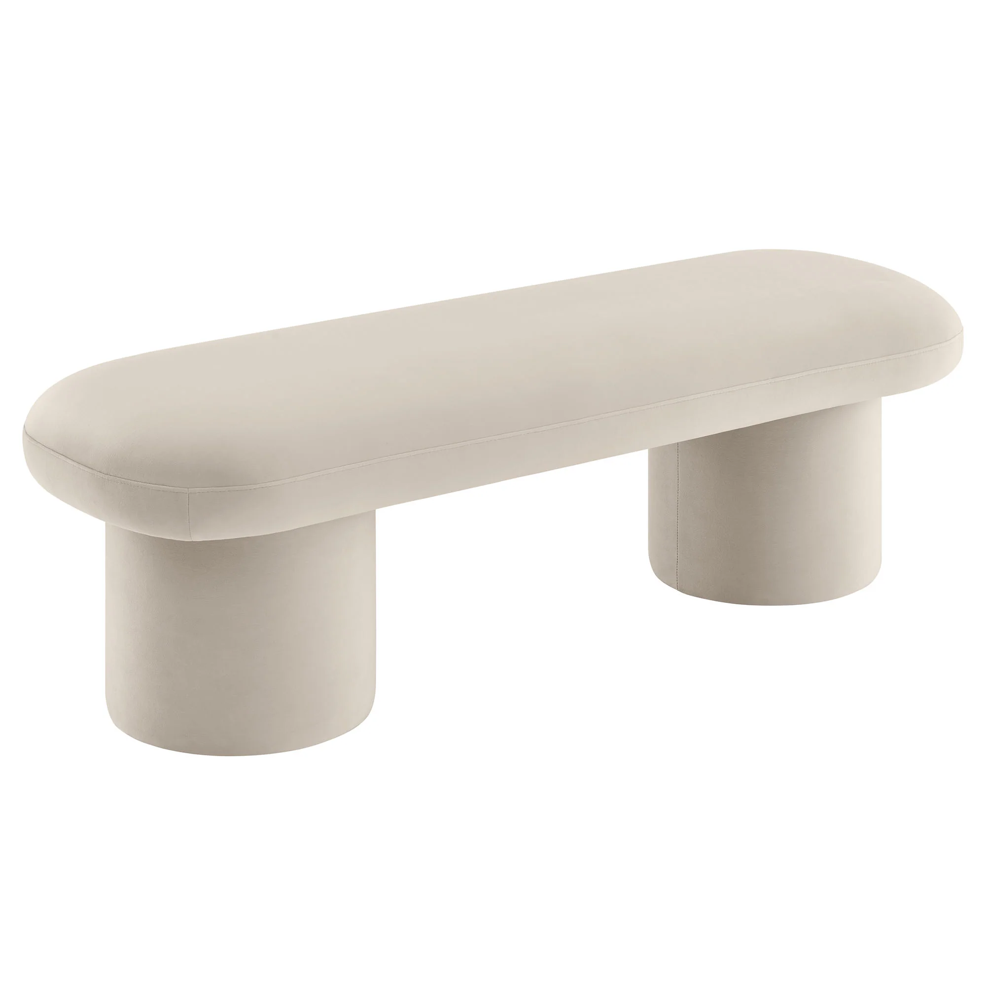 Orla Performance Velvet Bench by Modway - Image 5