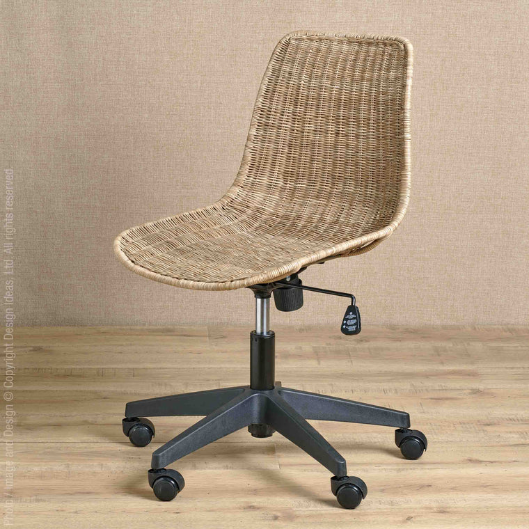 Ormond Task Chair-Natural By Texture Designideas - Image 4