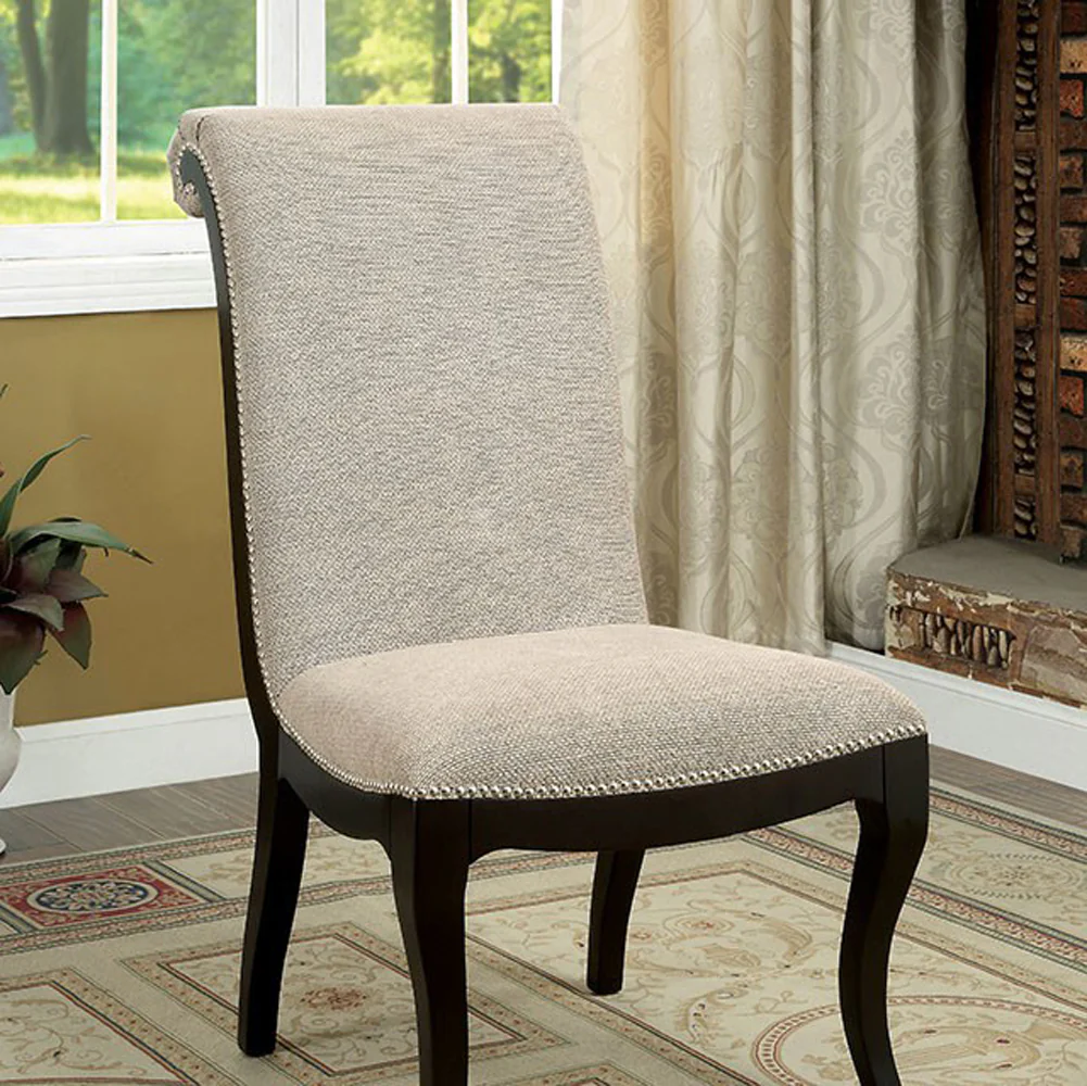 Ornette Contemporary Side Chair, Set Of 2 By Benzara - Image 2