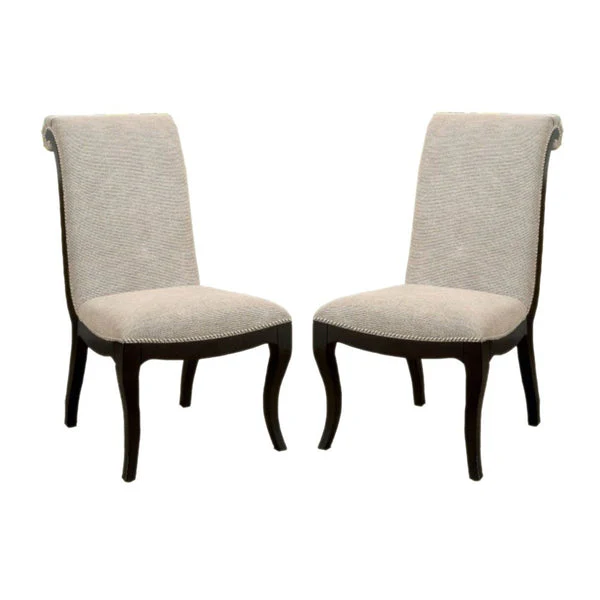 Ornette Contemporary Side Chair, Set Of 2 By Benzara - Image 3