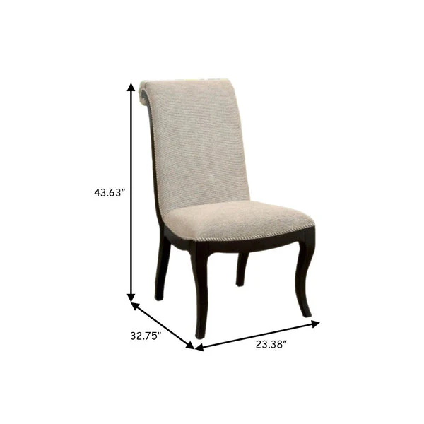 Ornette Contemporary Side Chair, Set Of 2 By Benzara - Image 7