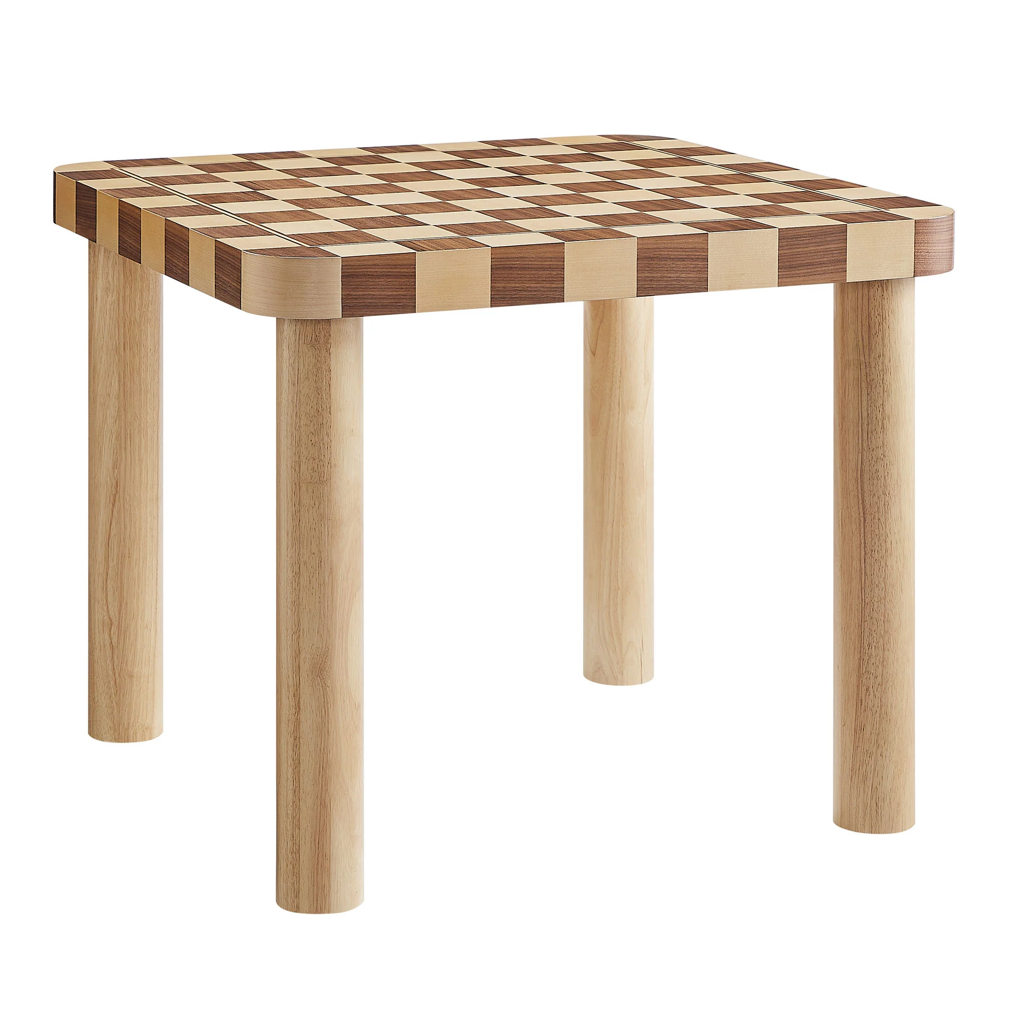 Oscar 36 Inch Square Checkered Dining Table by Modway - Image 10