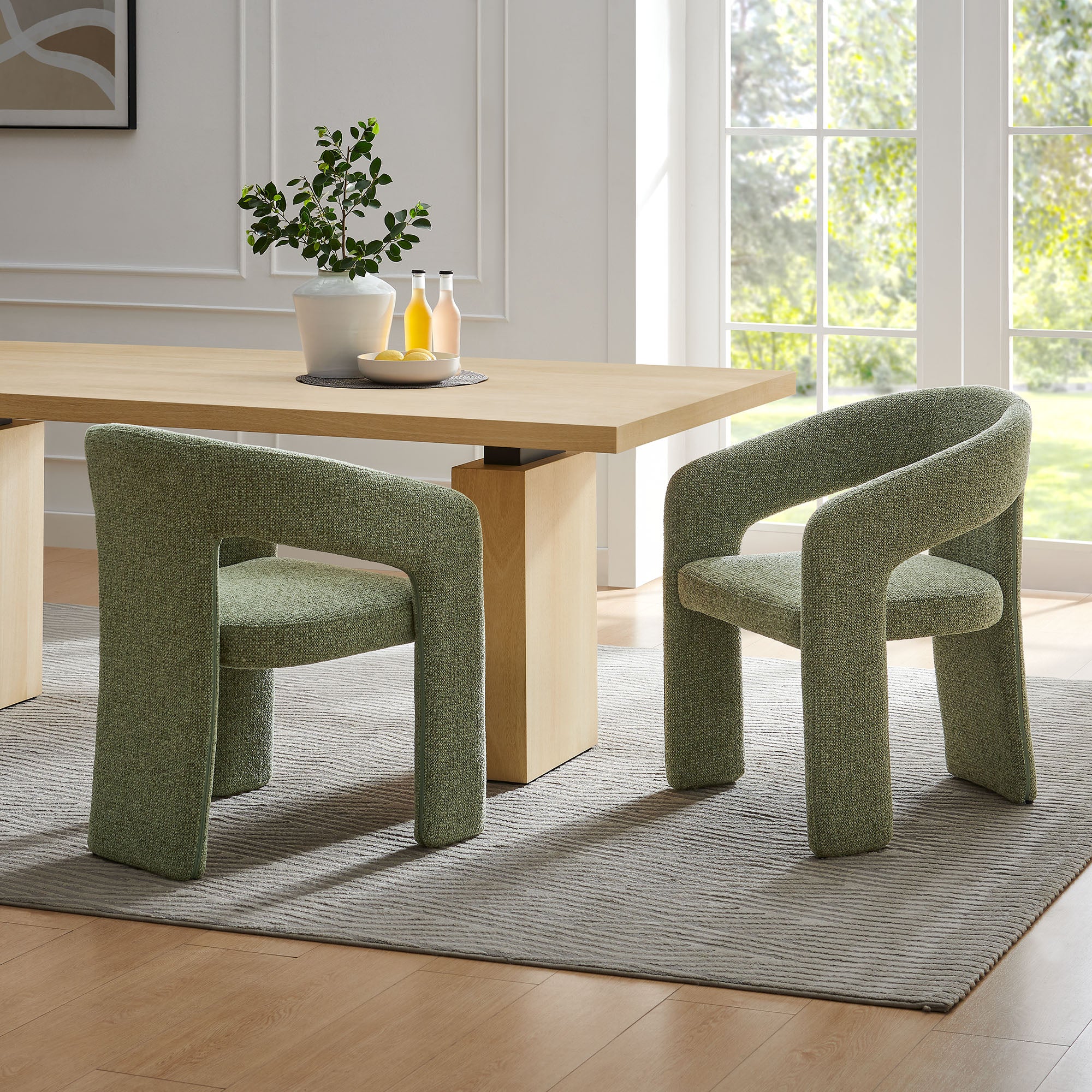 Oslo Barrel Fabric Upholstered Dining Accent Chair by Modway - Image 27
