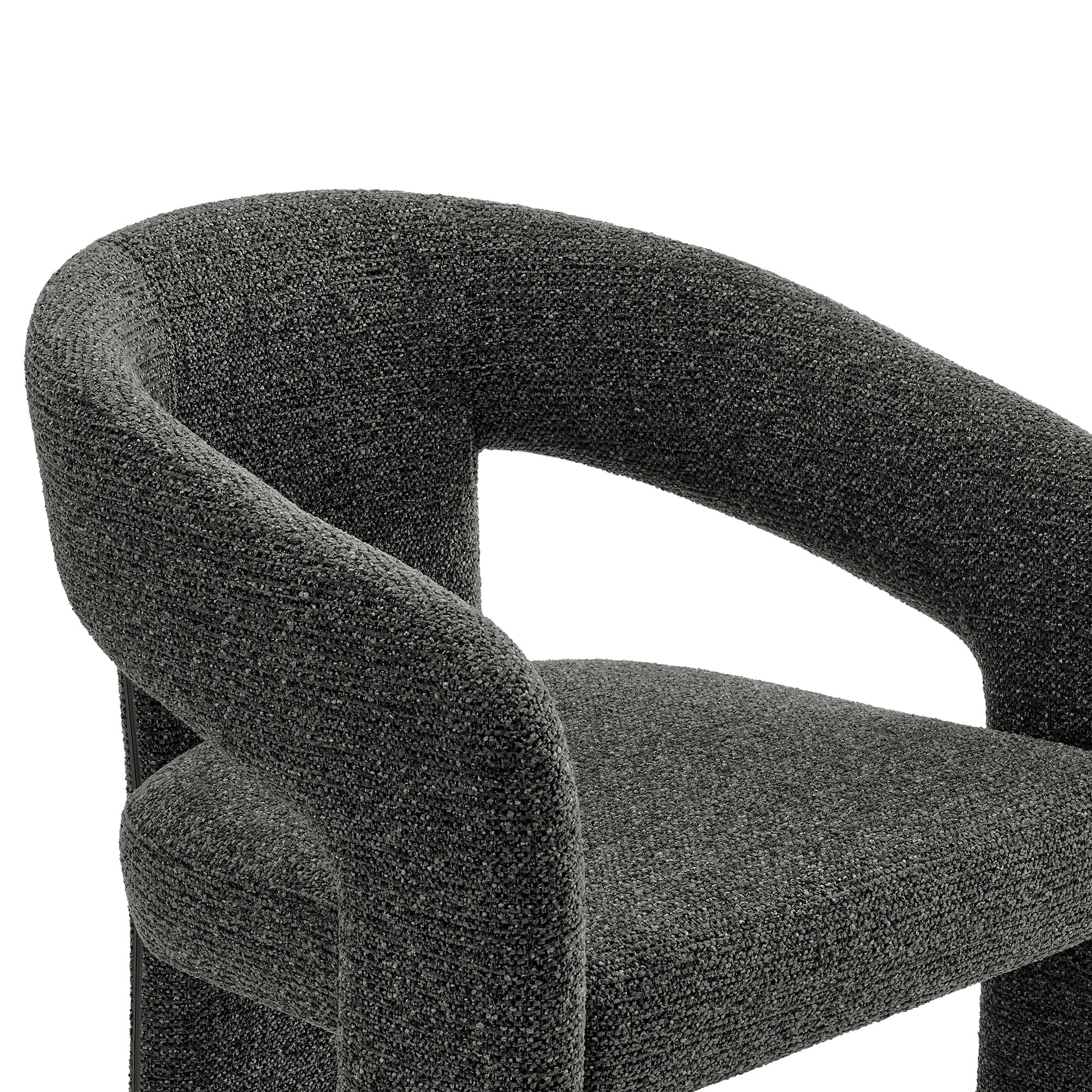 Oslo Barrel Fabric Upholstered Dining Accent Chair by Modway - Image 6