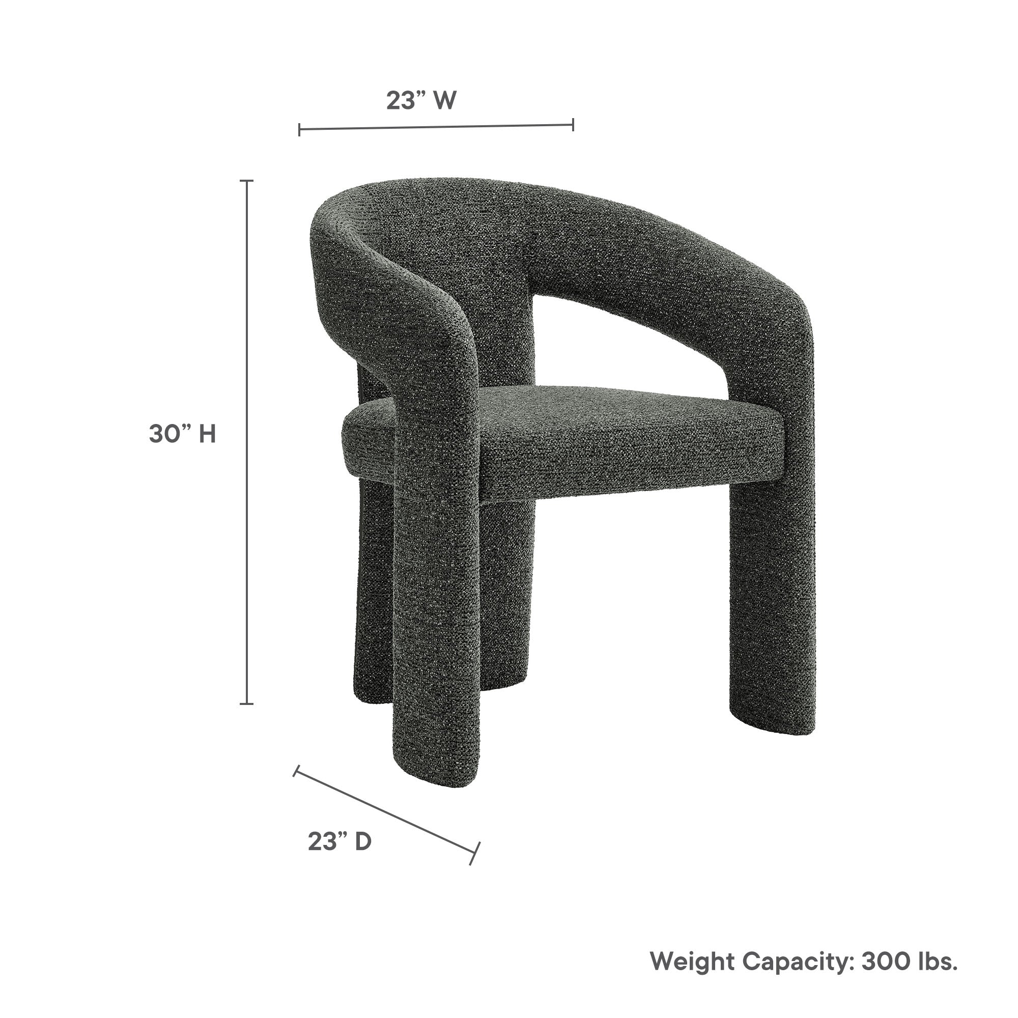 Oslo Barrel Fabric Upholstered Dining Accent Chair by Modway - Image 9