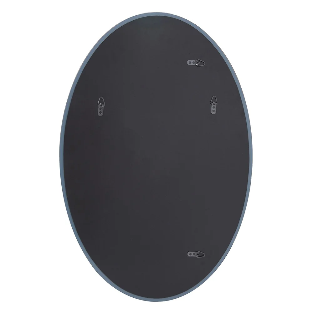 Oval Shaped Frameless Mirror By Homeroots - Image 5