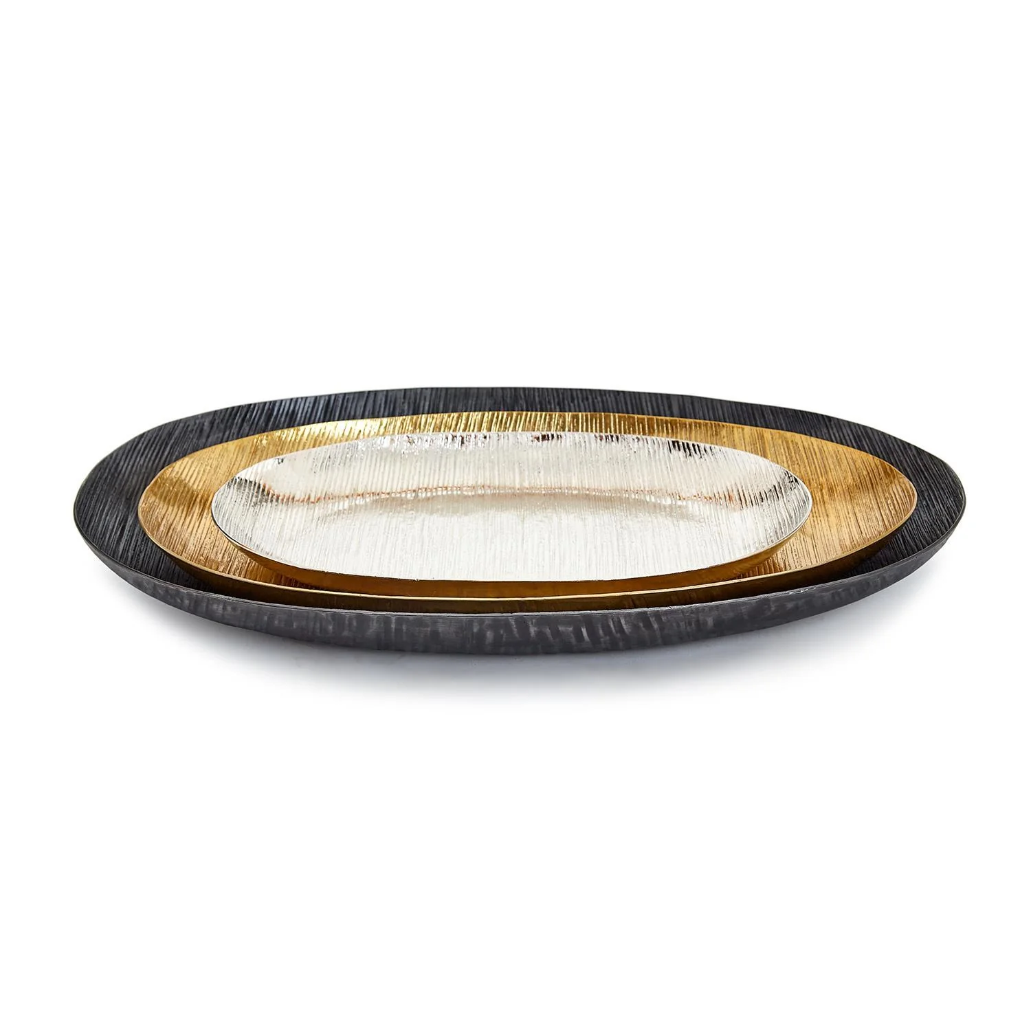 Oval Tray Set Of 6 By Tozai Home - Image 2