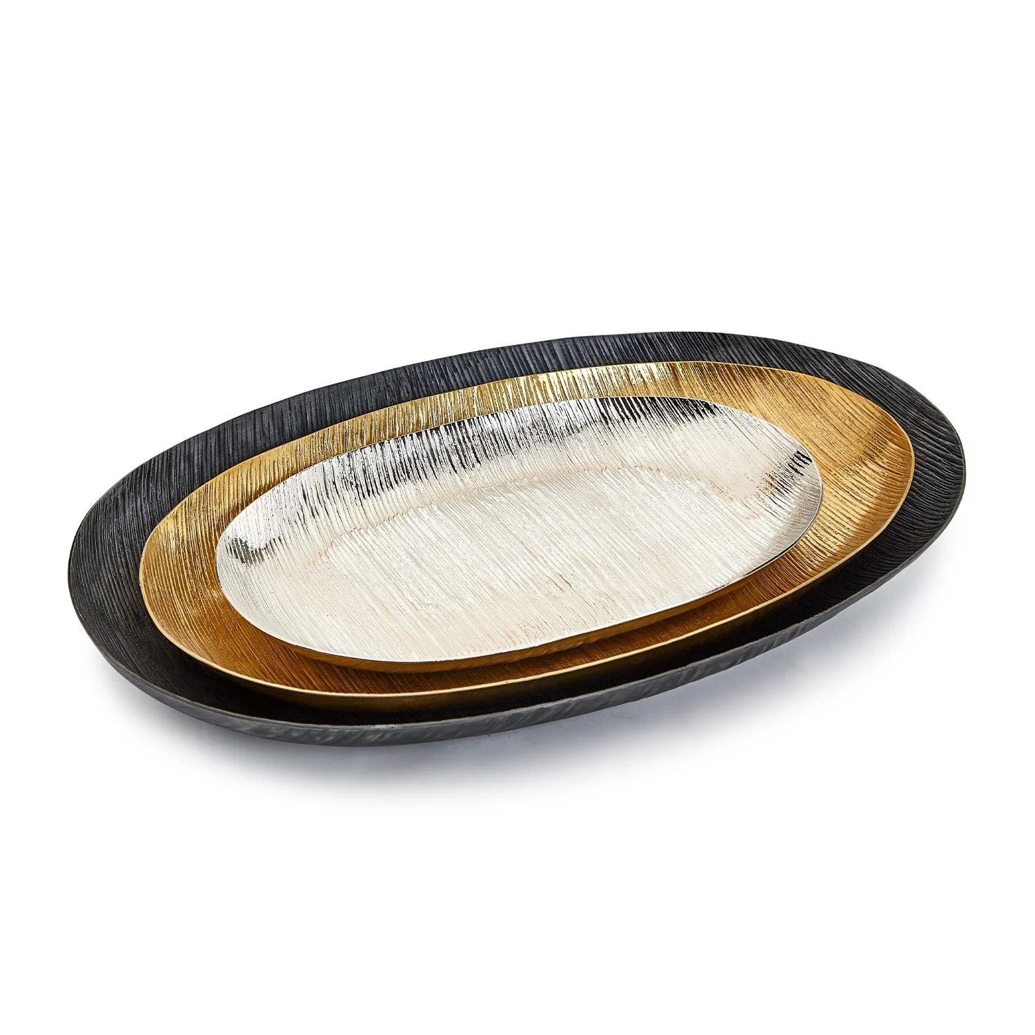Oval Tray Set Of 6 By Tozai Home - Image 3