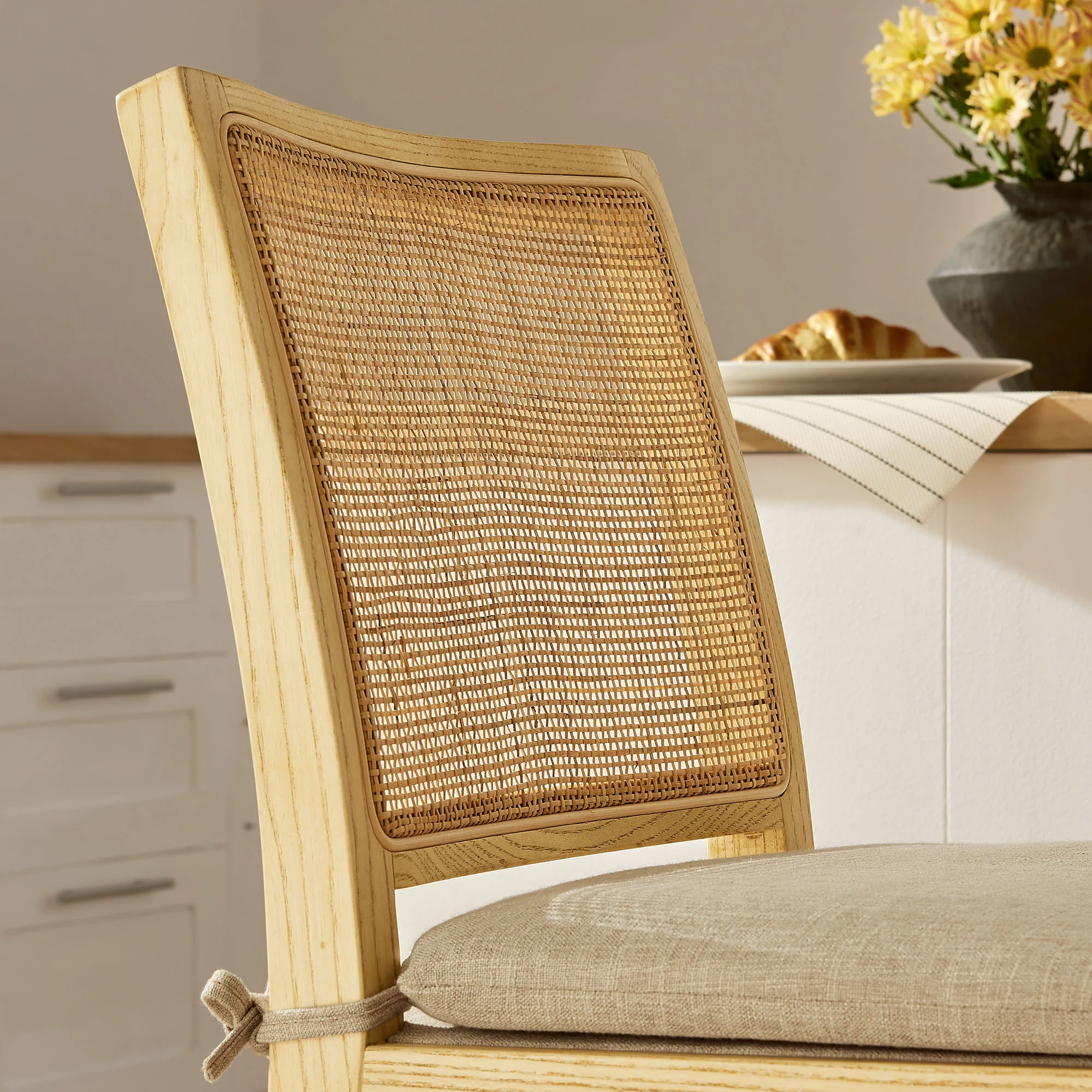 Ovard Wood and Rattan Counter Stool by Modway - Image 7
