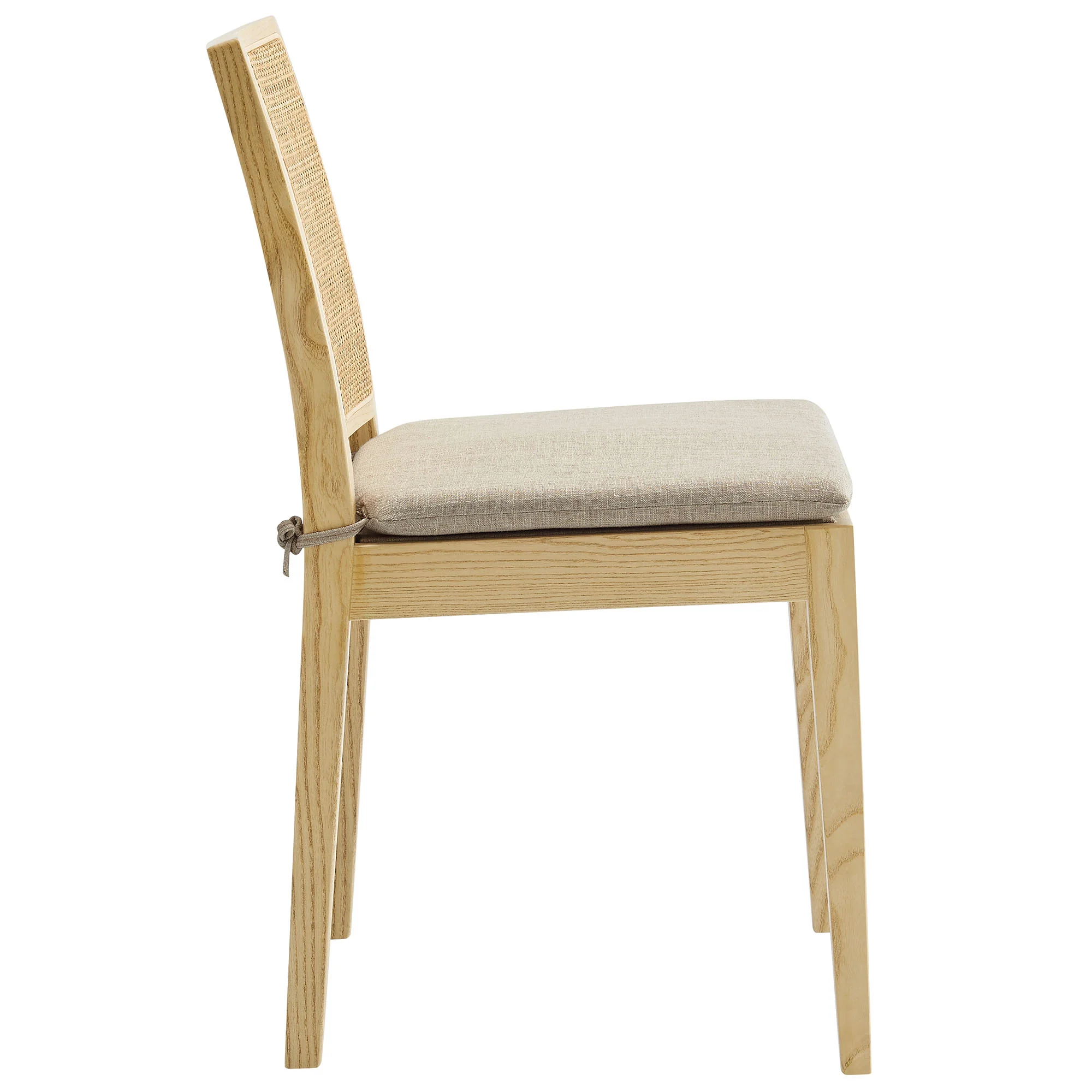 Ovard Wood and Rattan Dining Chair by Modway - Image 3