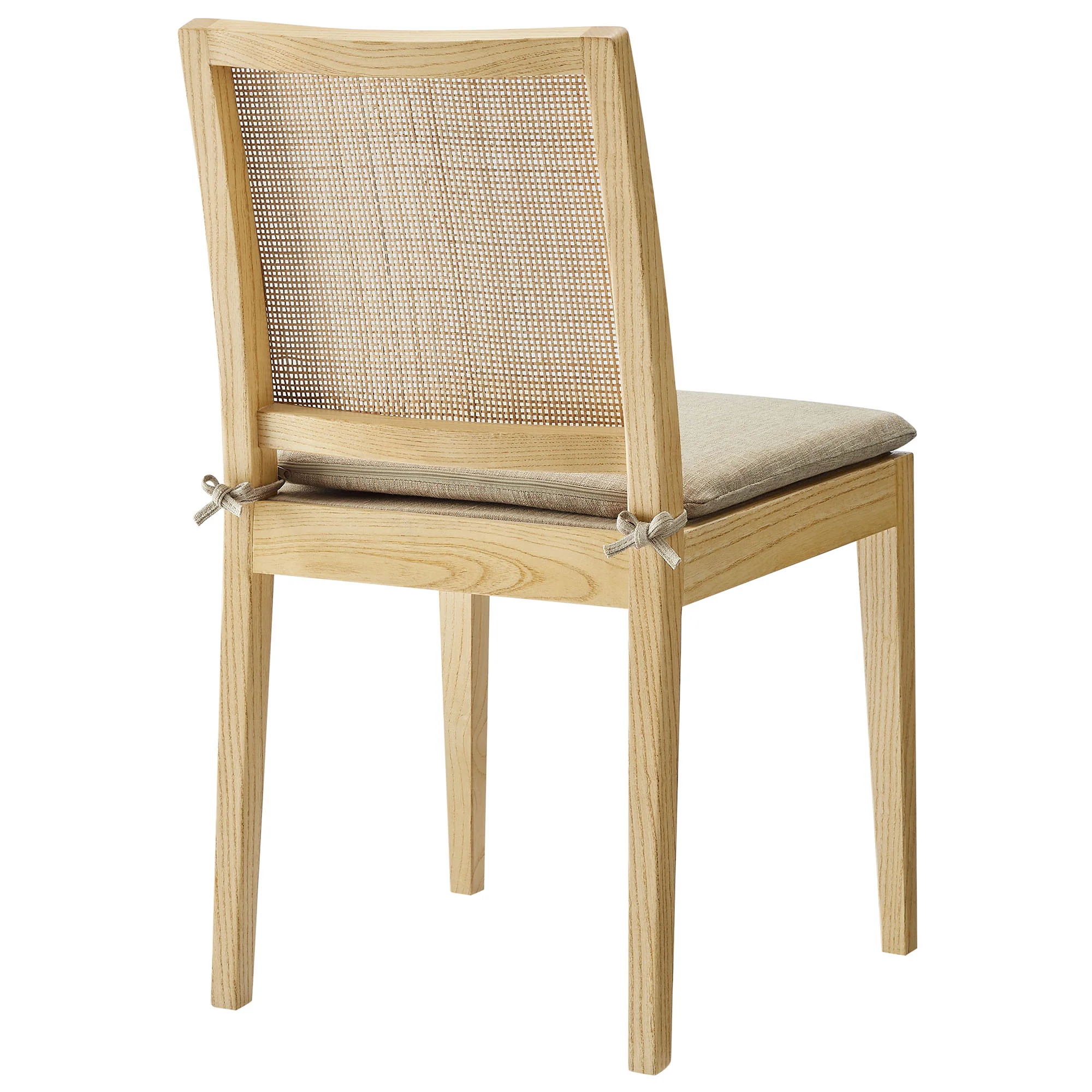 Ovard Wood and Rattan Dining Chair by Modway - Image 4