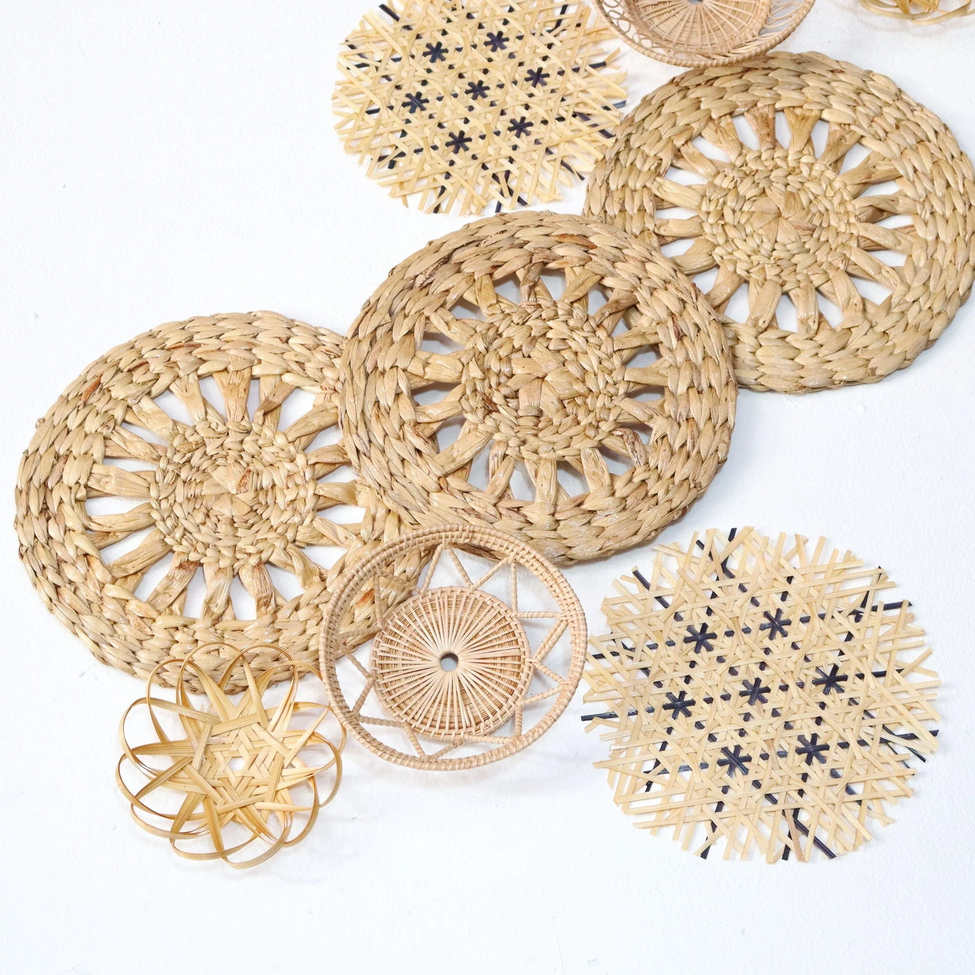Pa Nee - Wall Hanging Art Decor Set Of 9 By Thaihome - Image 6