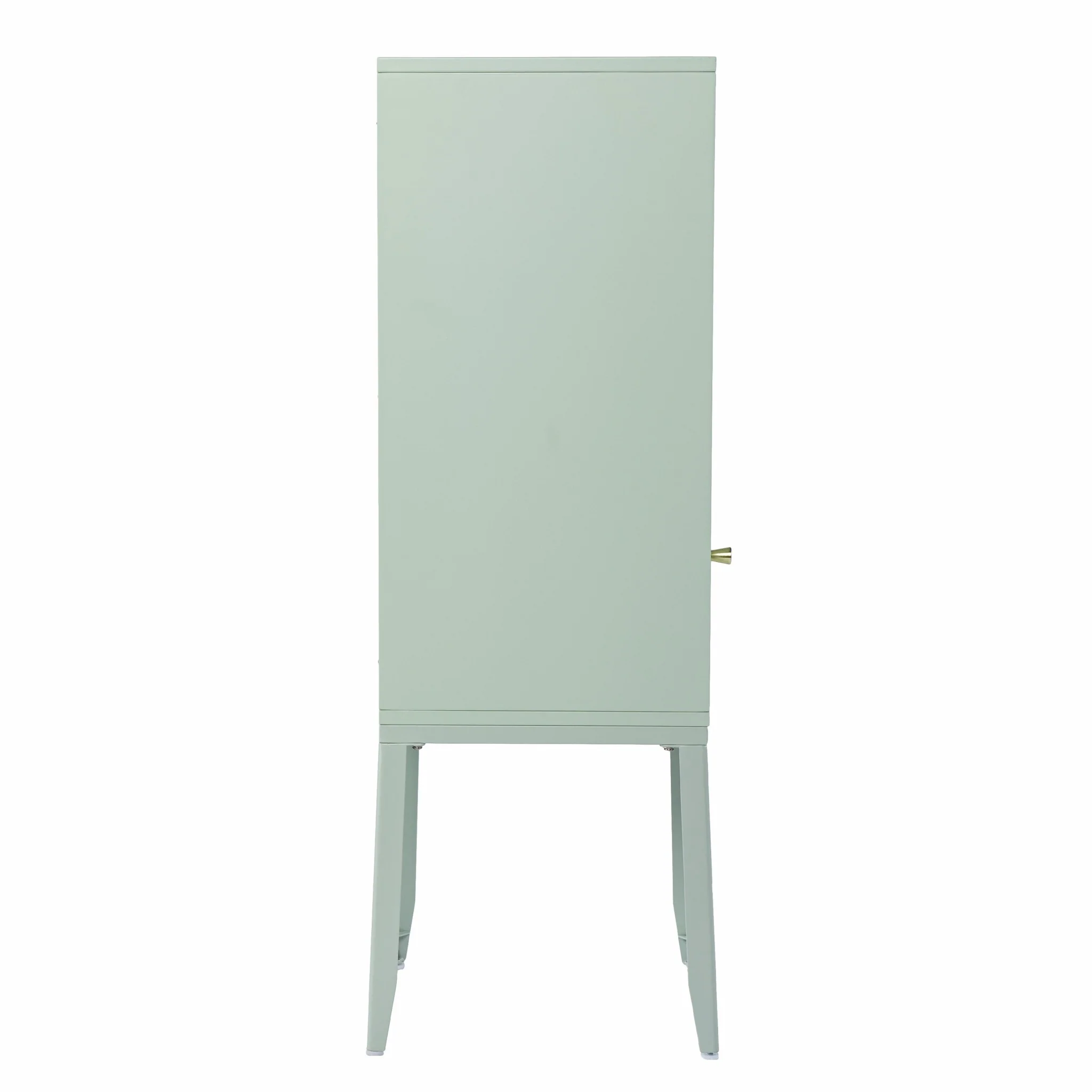 Pale Green Crosshatch Accent Storage Cabinet By Homeroots - Image 6