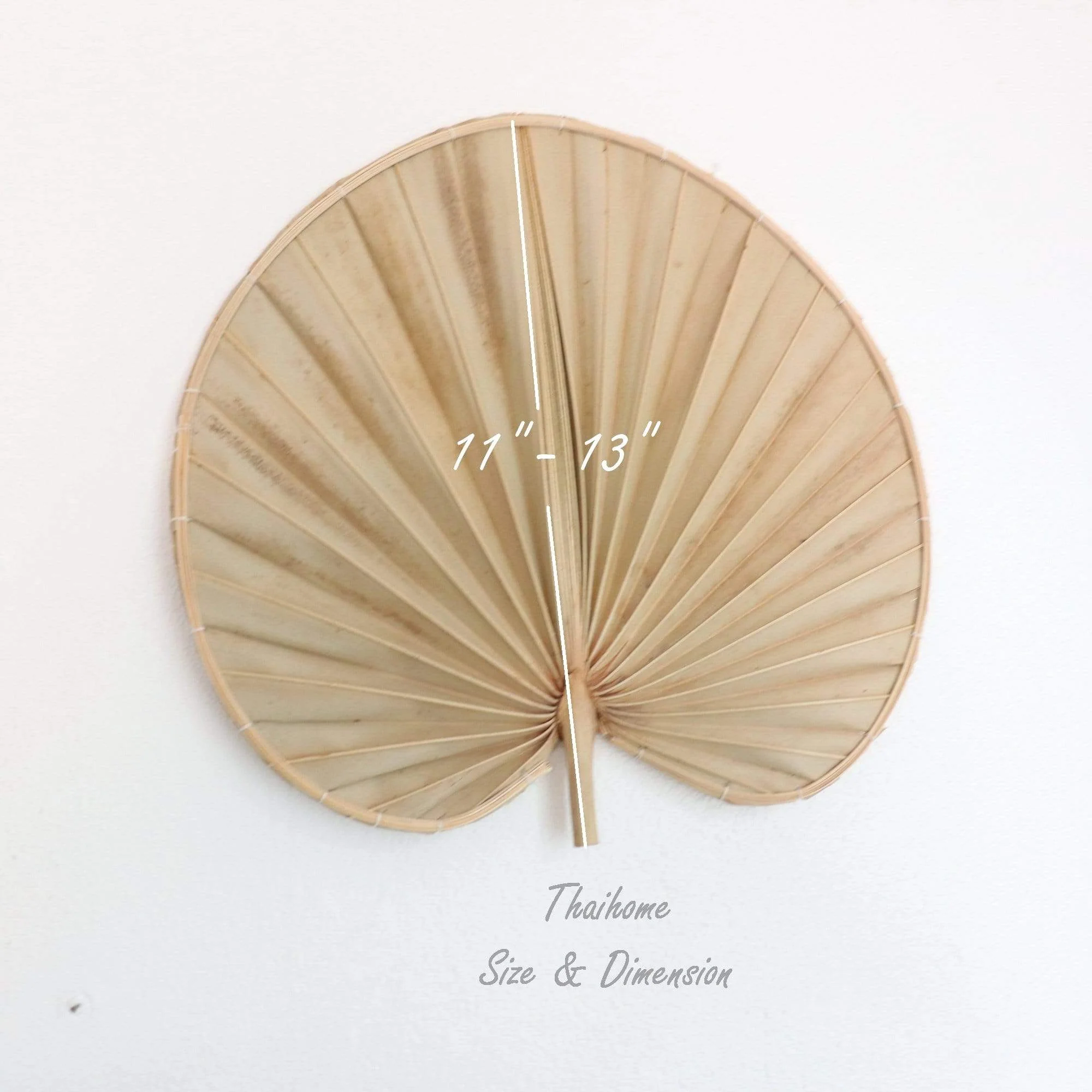 Palm Leaf Wall Decor Set Of 2 -  Phi Ya Pat By Thaihome - Image 2