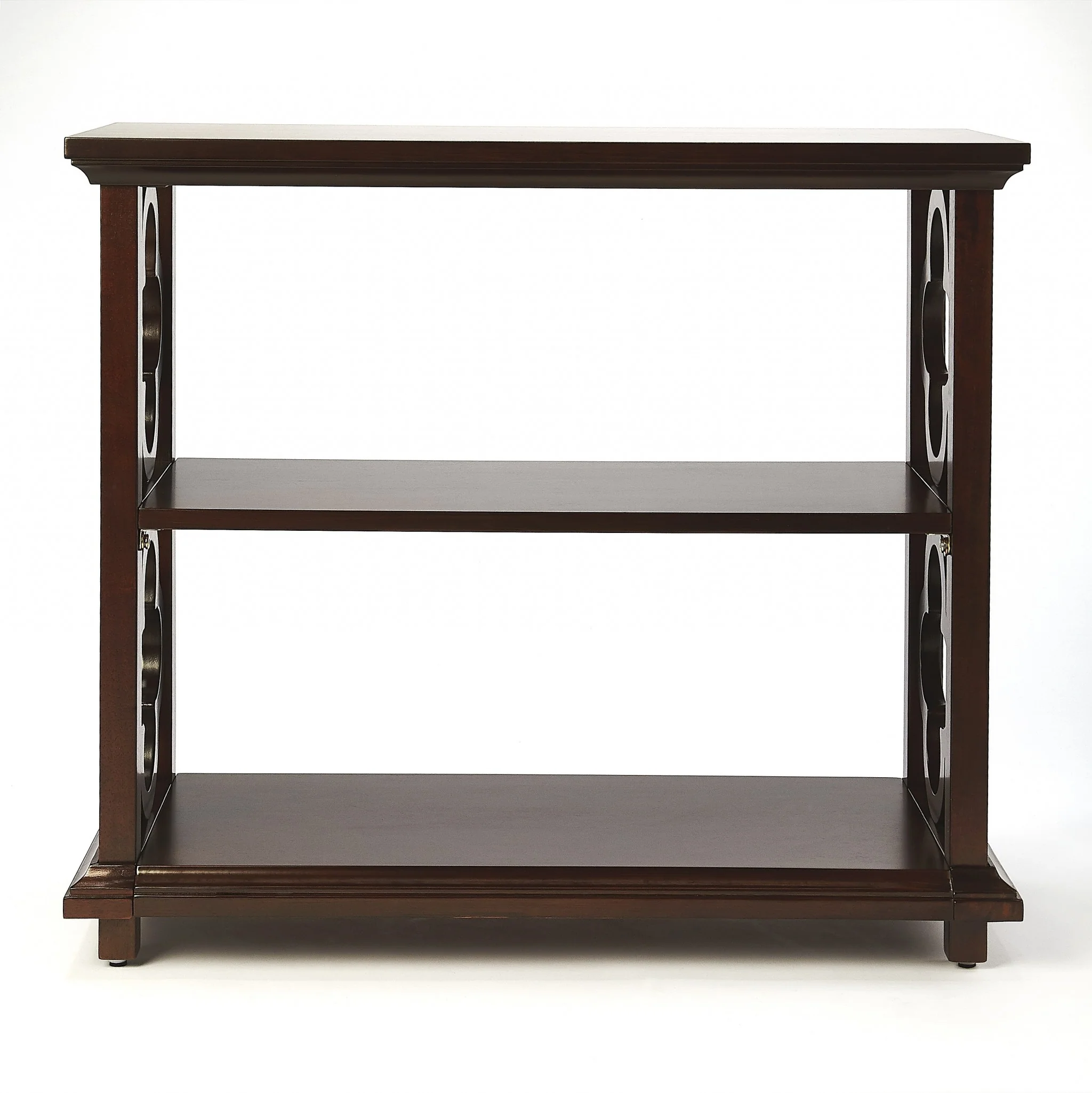 Paloma Plantation Cherry Bookcase By Homeroots - Image 2