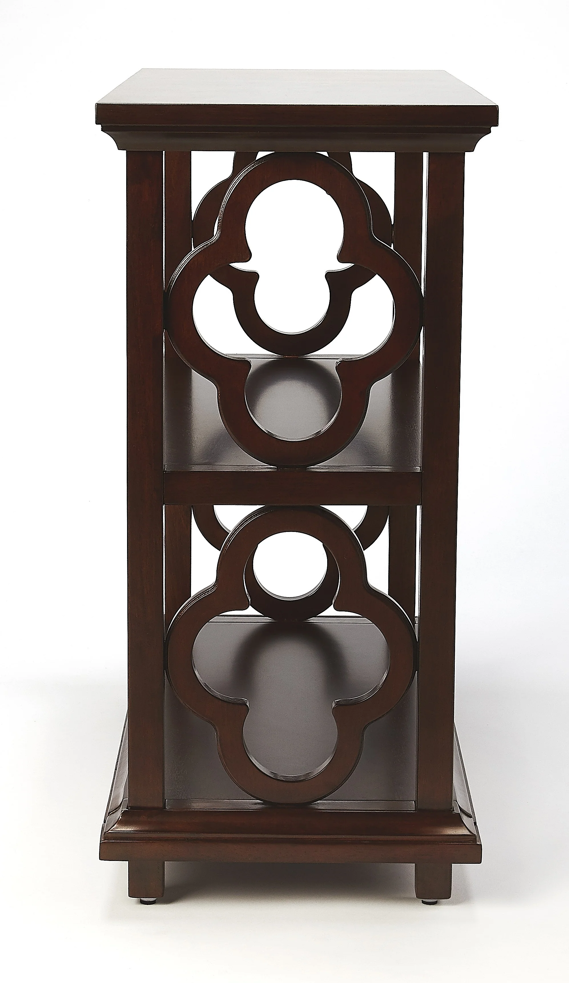 Paloma Plantation Cherry Bookcase By Homeroots - Image 3